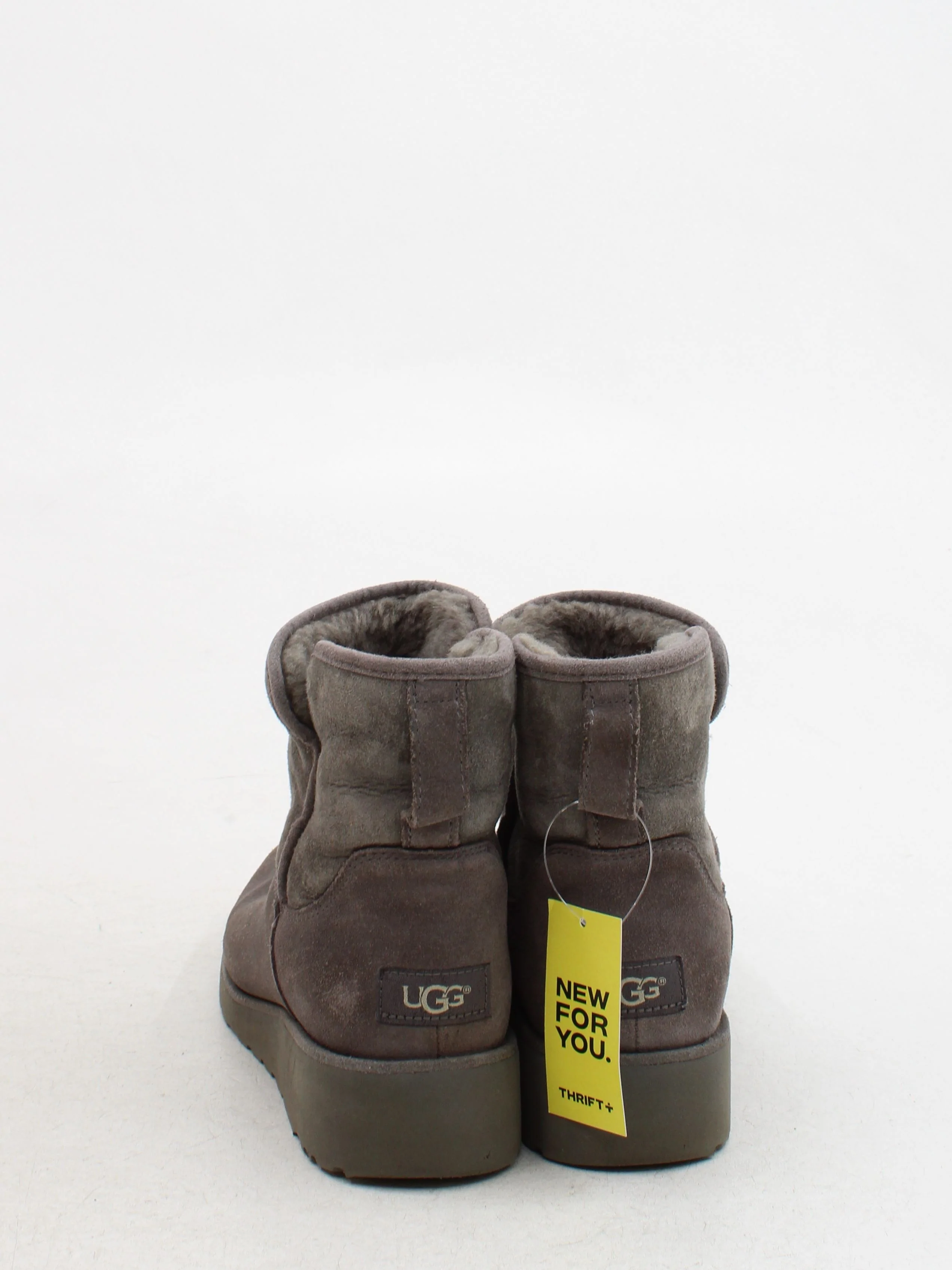 UGG Women's Boots UK 7 Grey 100% Other Desert - Image 3