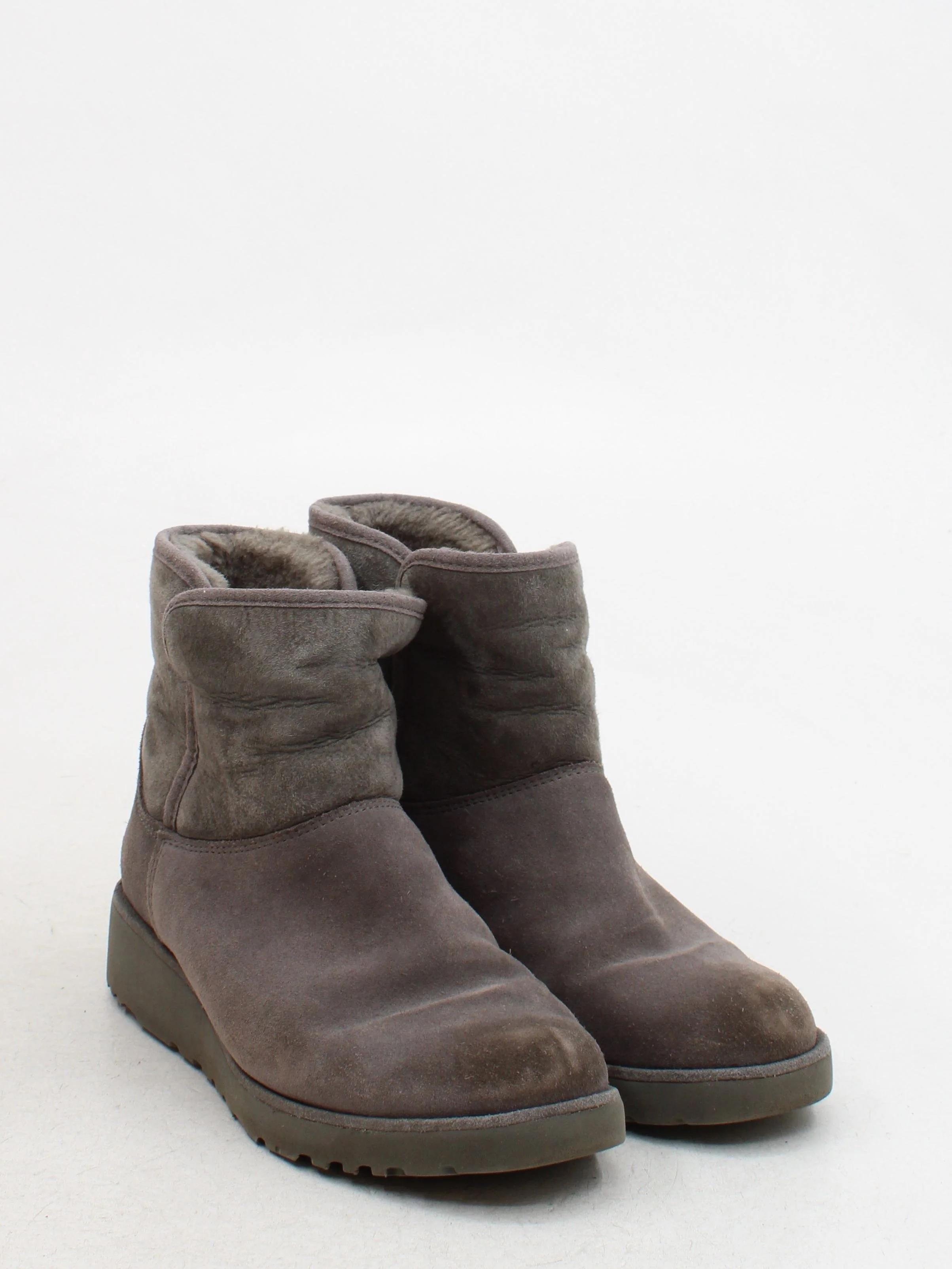 UGG Women's Boots UK 7 Grey 100% Other Desert - Image 4