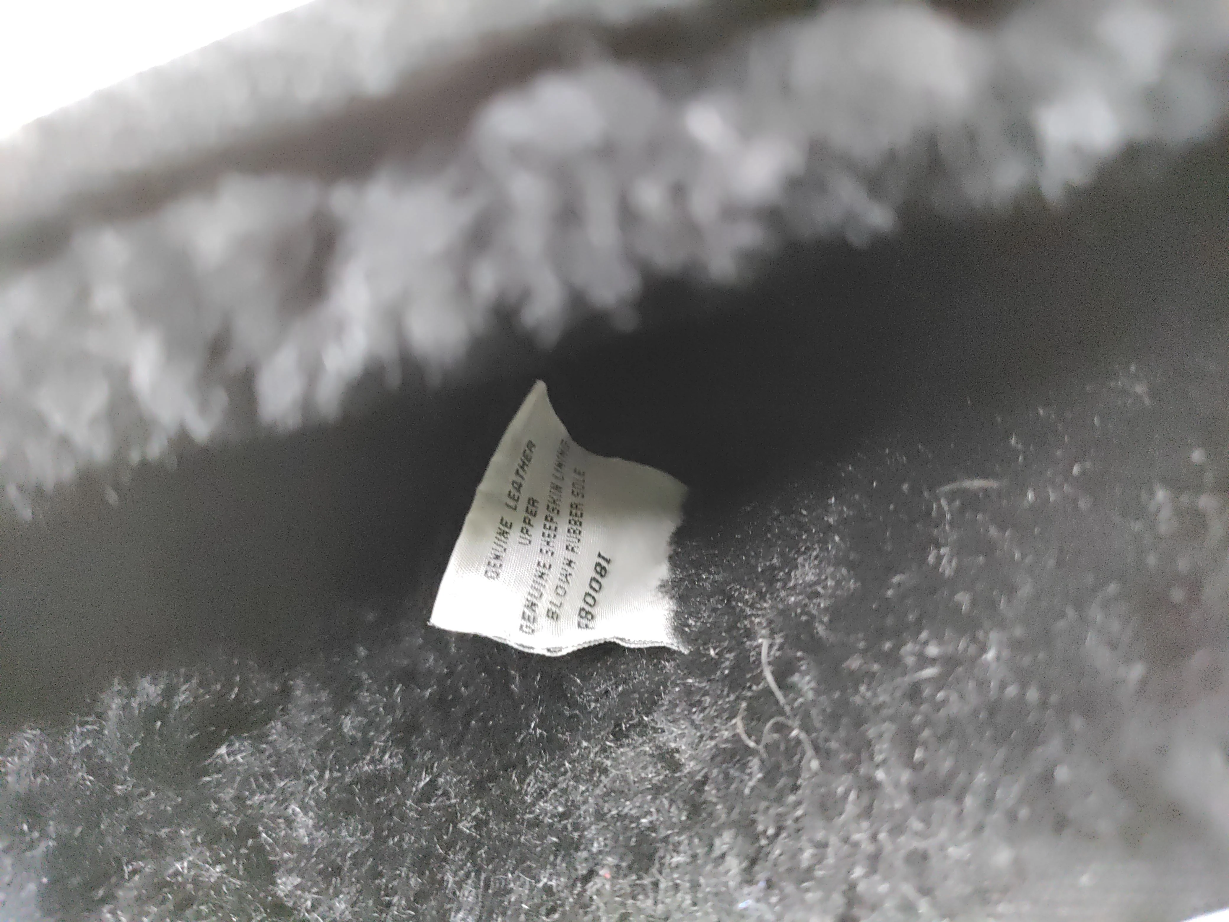 UGG Women's Boots UK 9 Black Leather with Animal Fur, Other Platform - Image 10