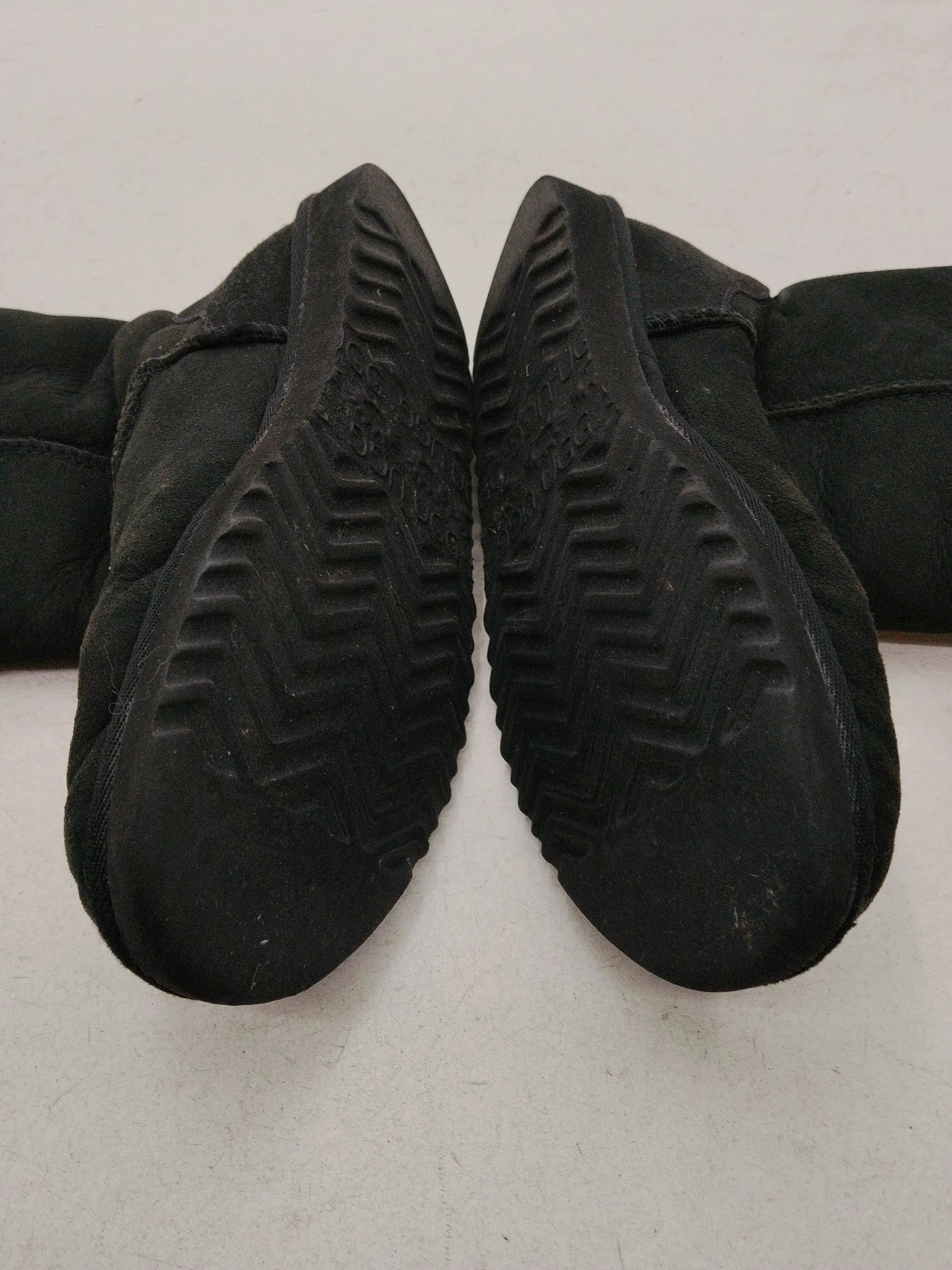 UGG Women's Boots UK 9 Black Leather with Animal Fur, Other Platform - Image 7