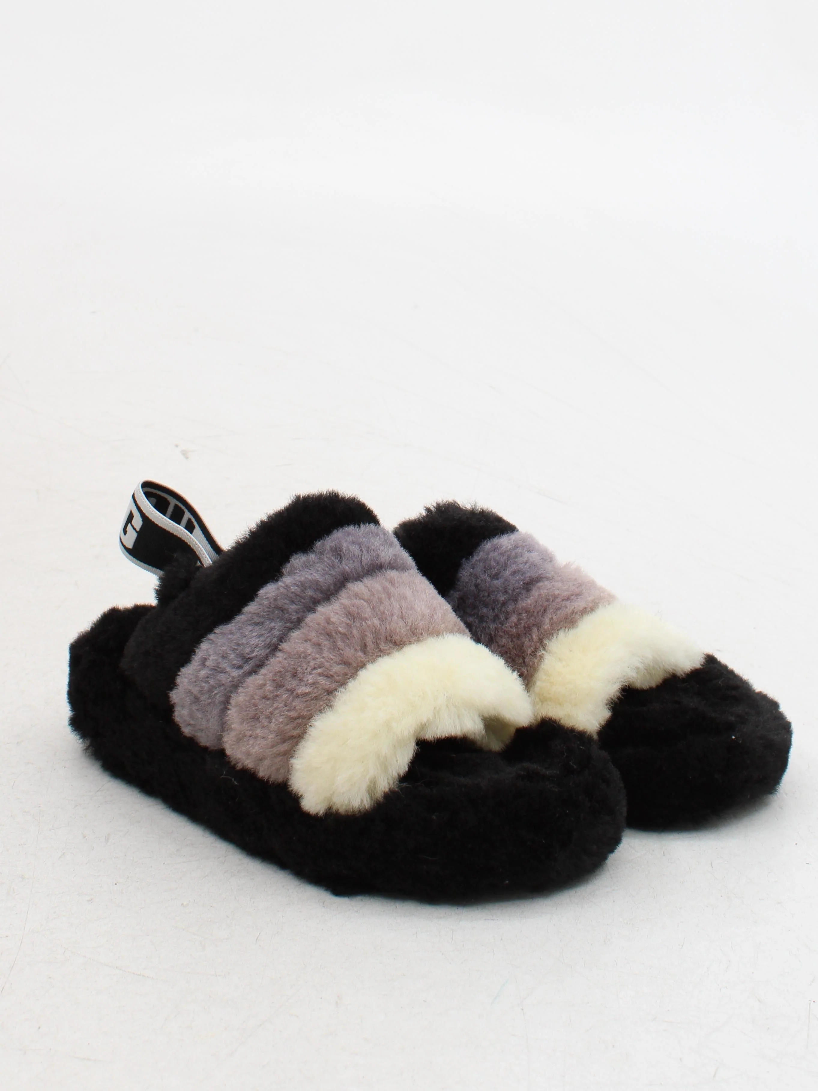 UGG Women's Sandals UK 4 Multi 100% Animal Fur Slider - Image 4