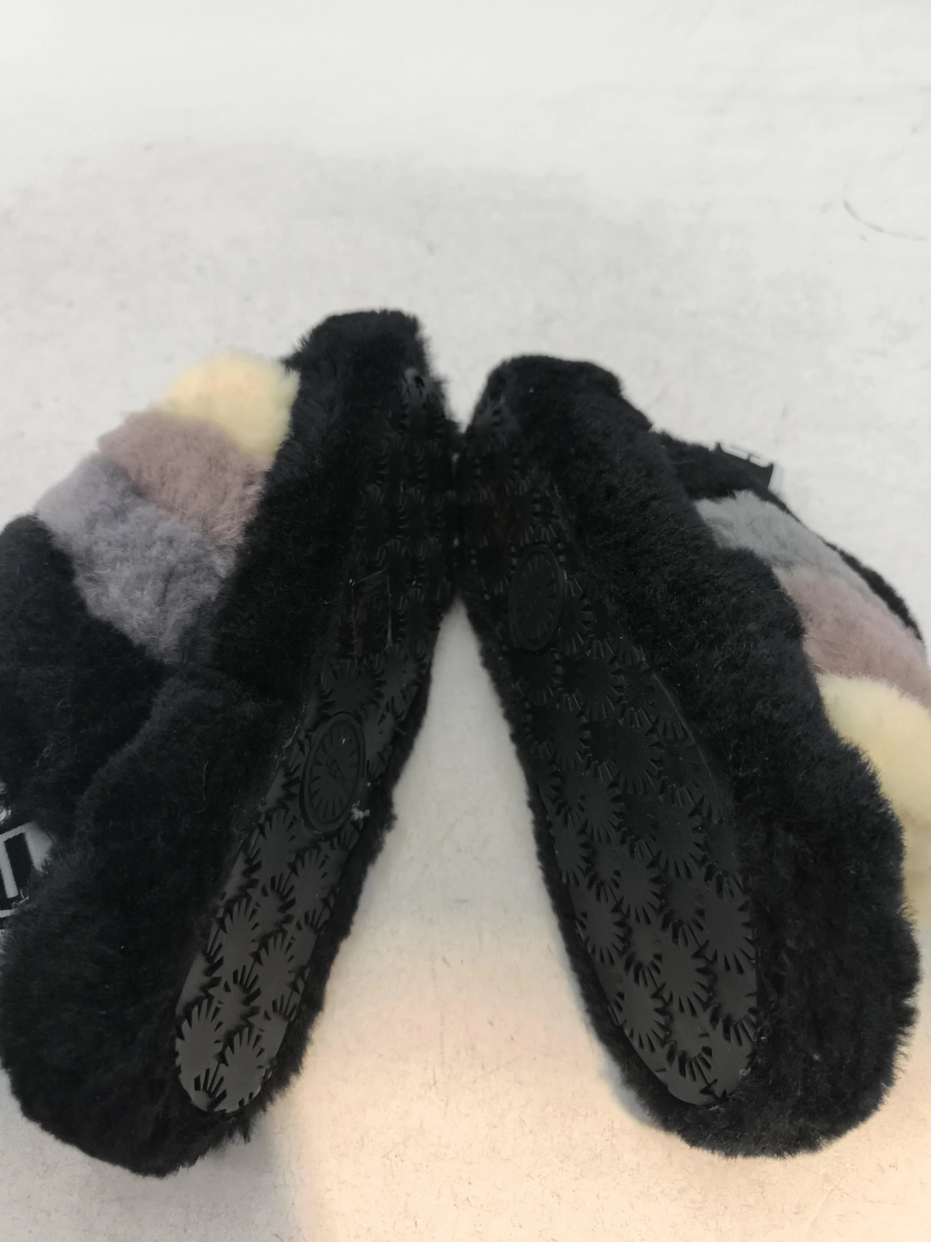 UGG Women's Sandals UK 4 Multi 100% Animal Fur Slider - Image 7