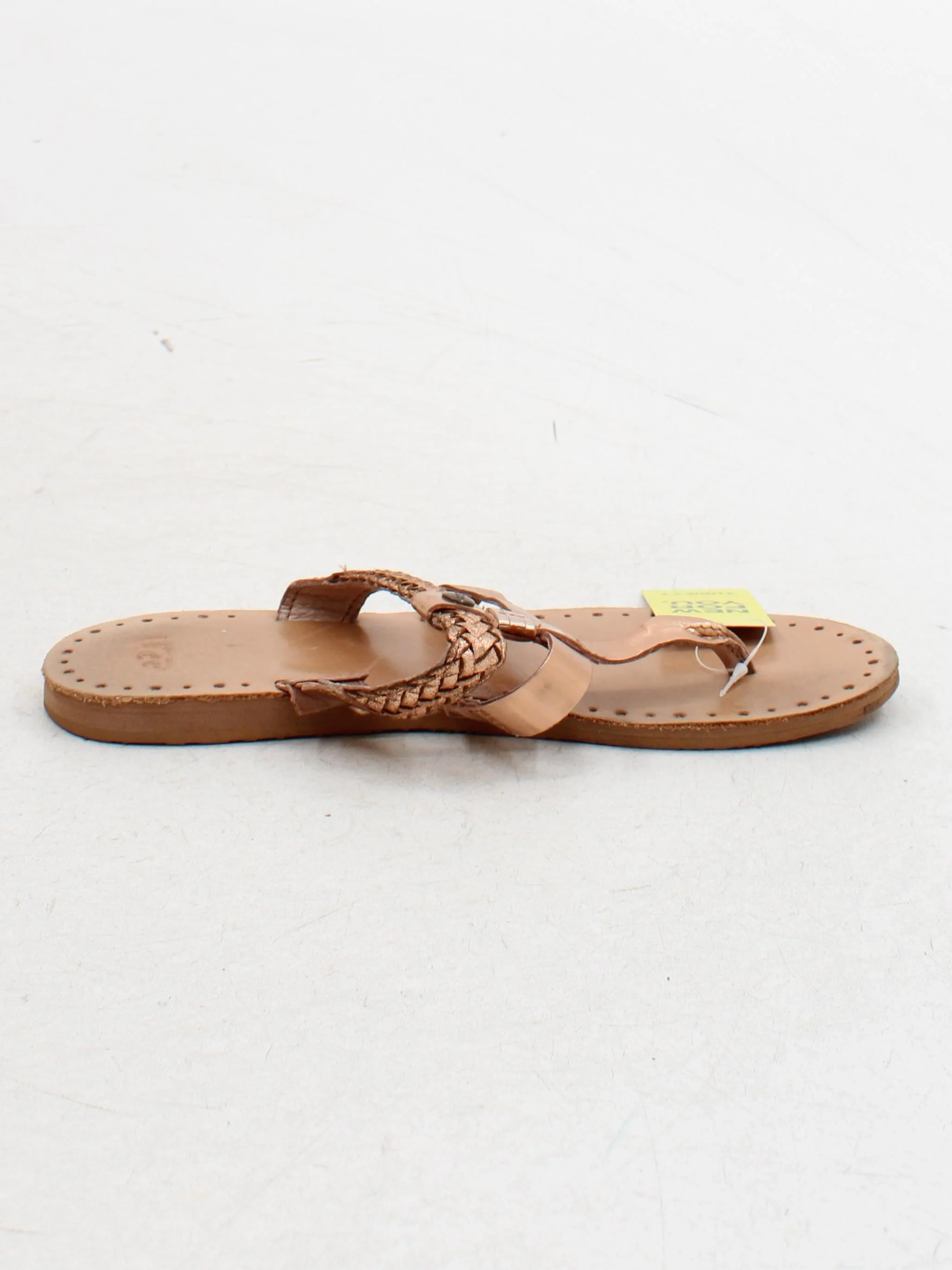 UGG Women's Sandals UK 5 Gold 100% Leather Flip-Flop - Image 5