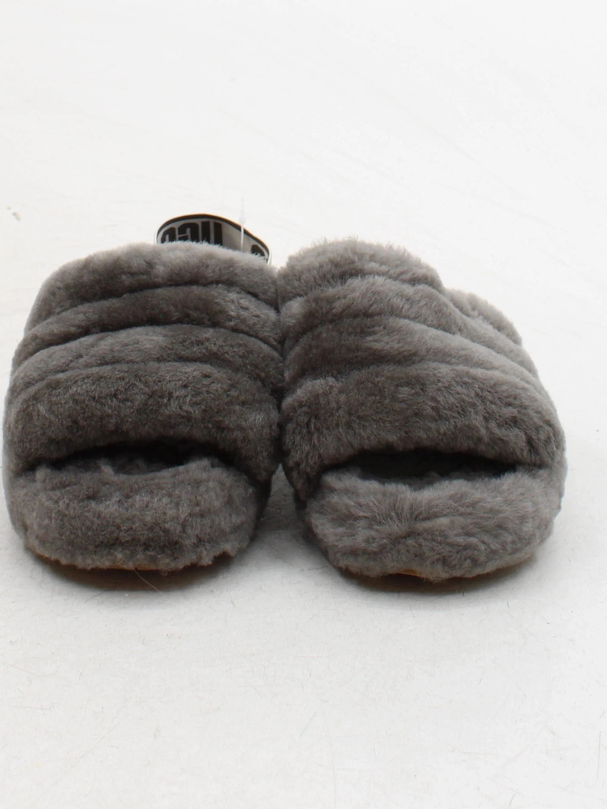 UGG Women's Sandals UK 5 Grey 100% Animal Fur Slider - Image 2