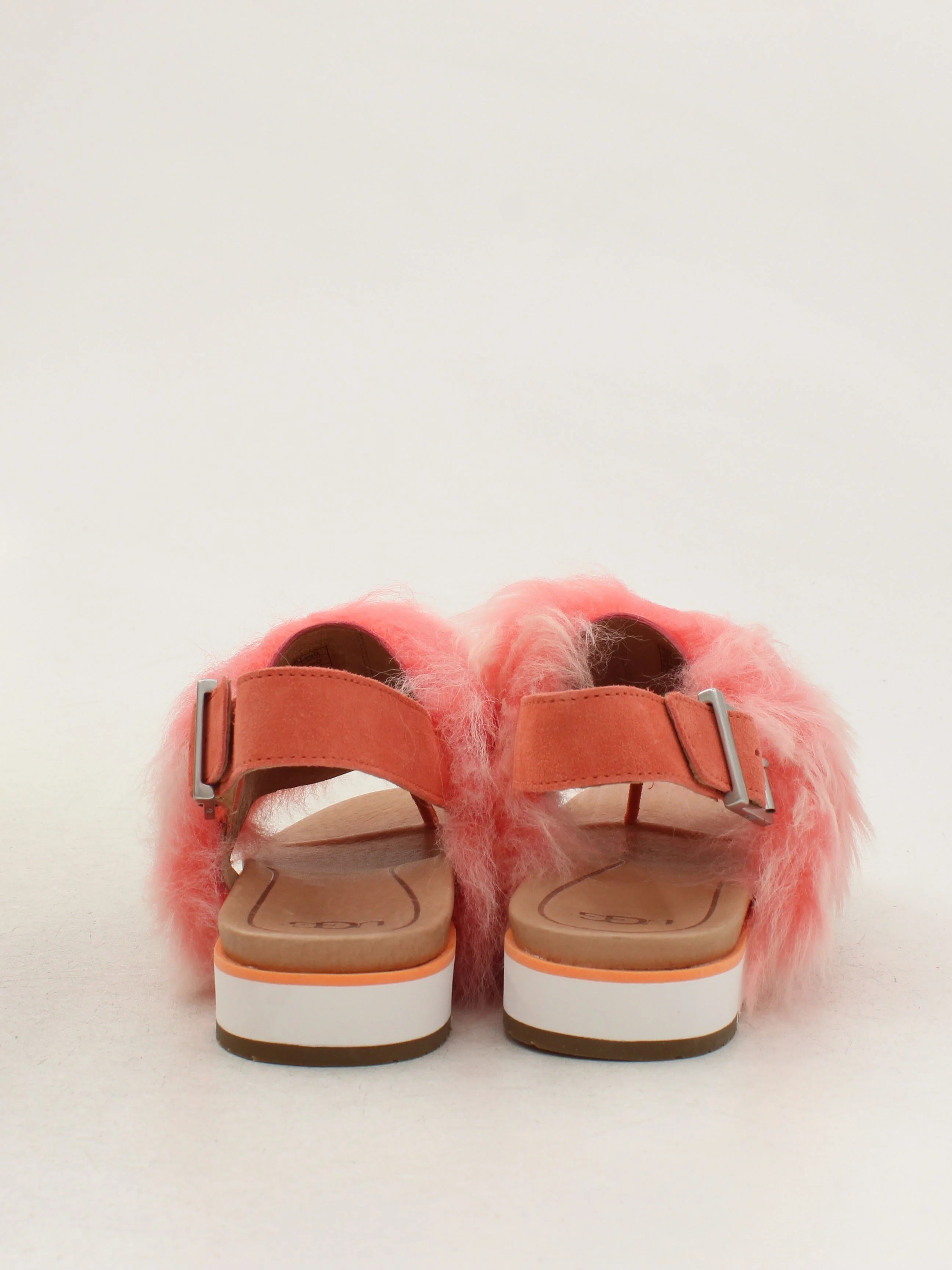 UGG Women's Sandals UK 8 Pink Leather with Other Strappy New with tags - Image 3