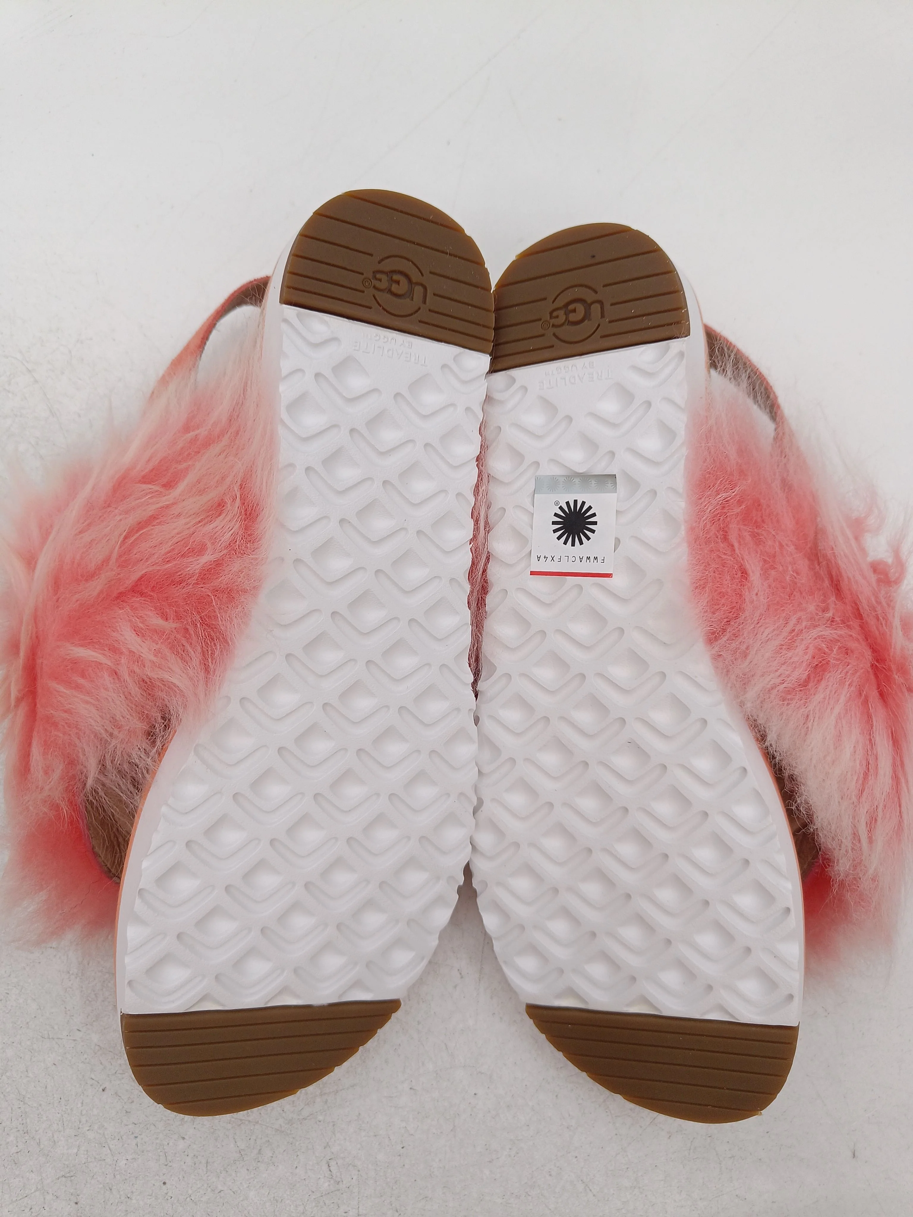 UGG Women's Sandals UK 8 Pink Leather with Other Strappy New with tags - Image 7