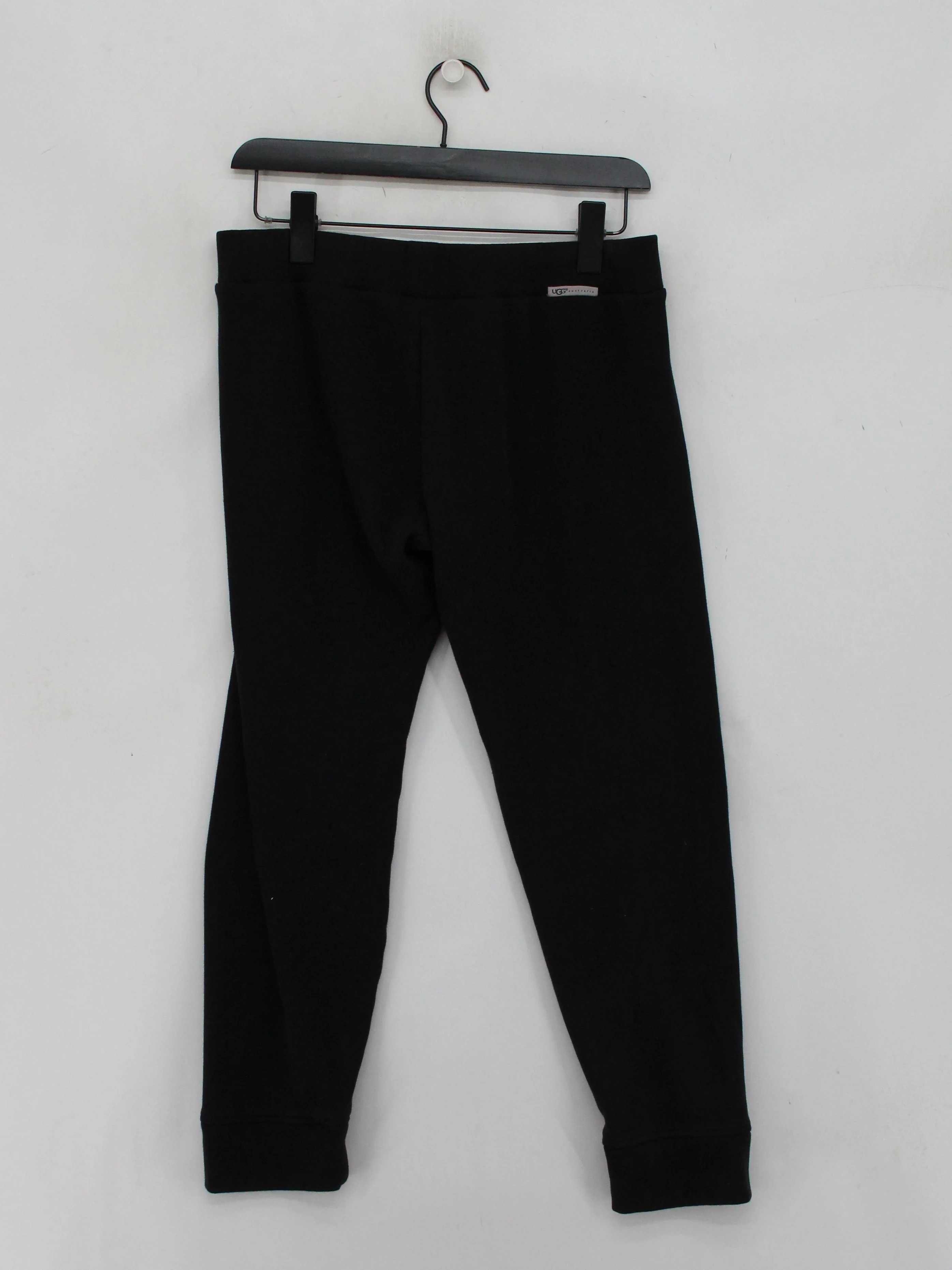 UGG Women's Sports Bottoms S Black Cotton with Spandex, Polyester Sweatpants - Image 2