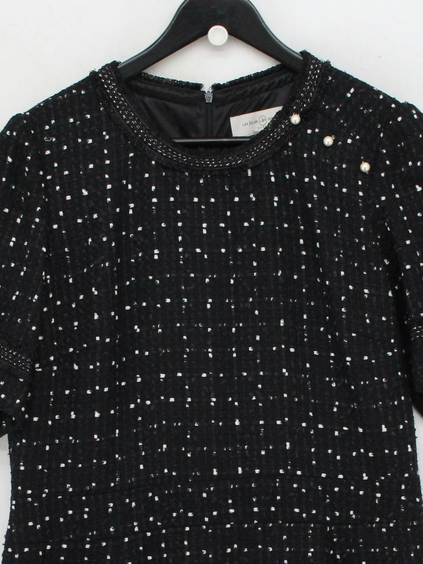 Un Jour Ailleurs Mini Dress UK12 in Black - Image 3