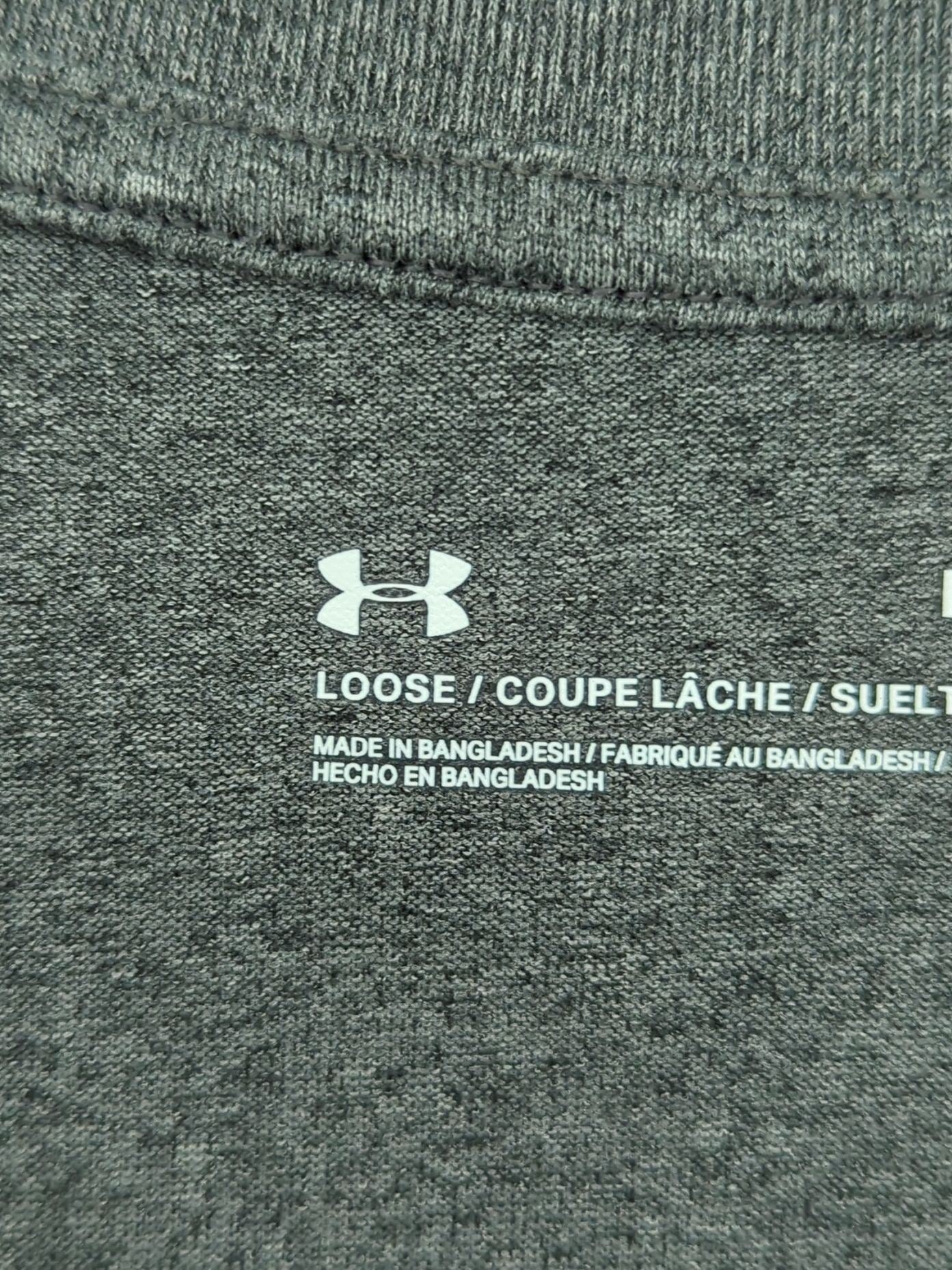 Under Armour Women's T-Shirt M Grey 100% Polyester Basic New with tags - Image 5