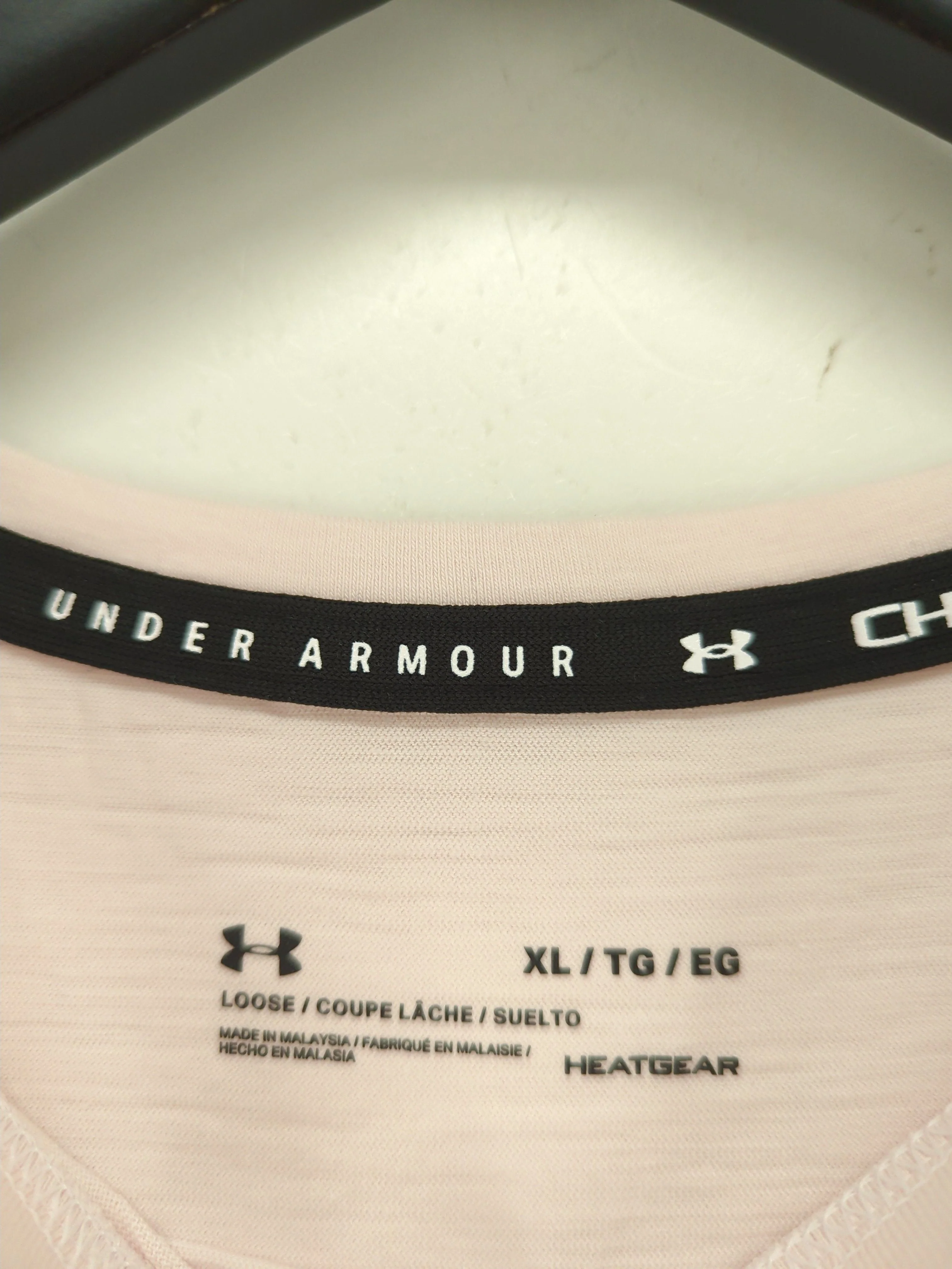 Under Armour Women's T-Shirt XL Pink 100% Cotton Sleeveless Basic New with tags - Image 5