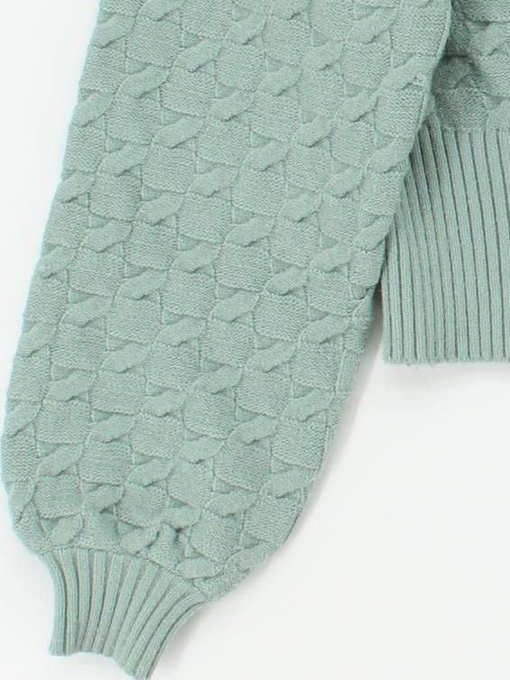 Undiz Women's Cardigan XS Green Viscose with Polyester, Polyamide Cardigan - Image 4