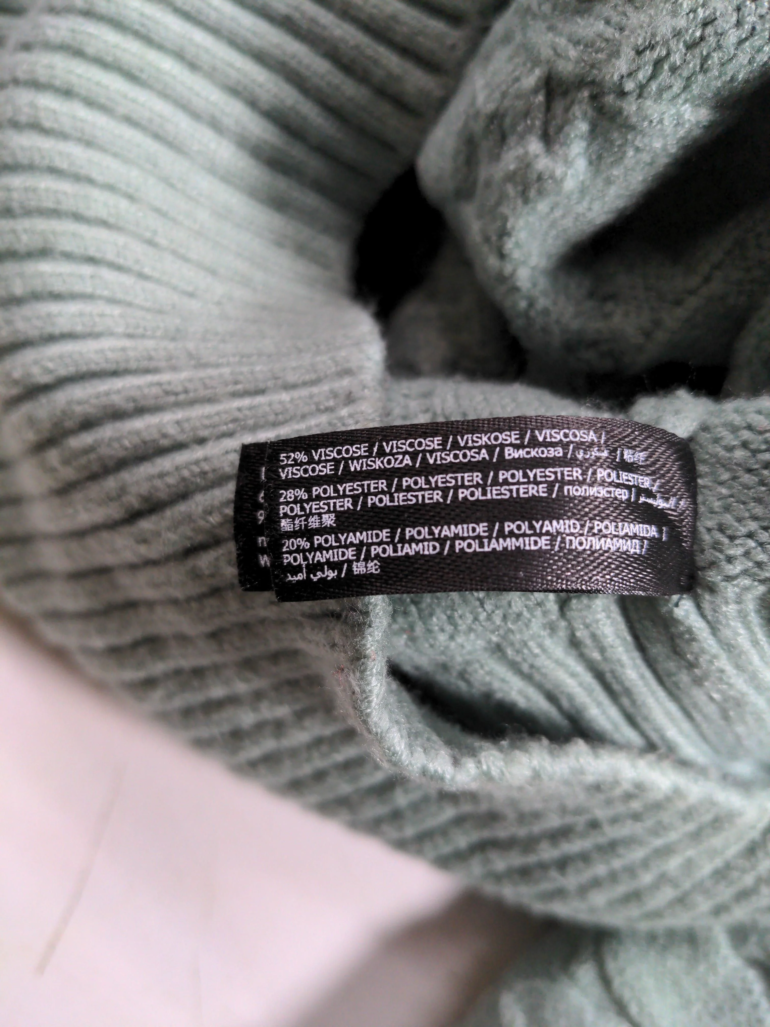 Undiz Women's Cardigan XS Green Viscose with Polyester, Polyamide Cardigan - Image 6