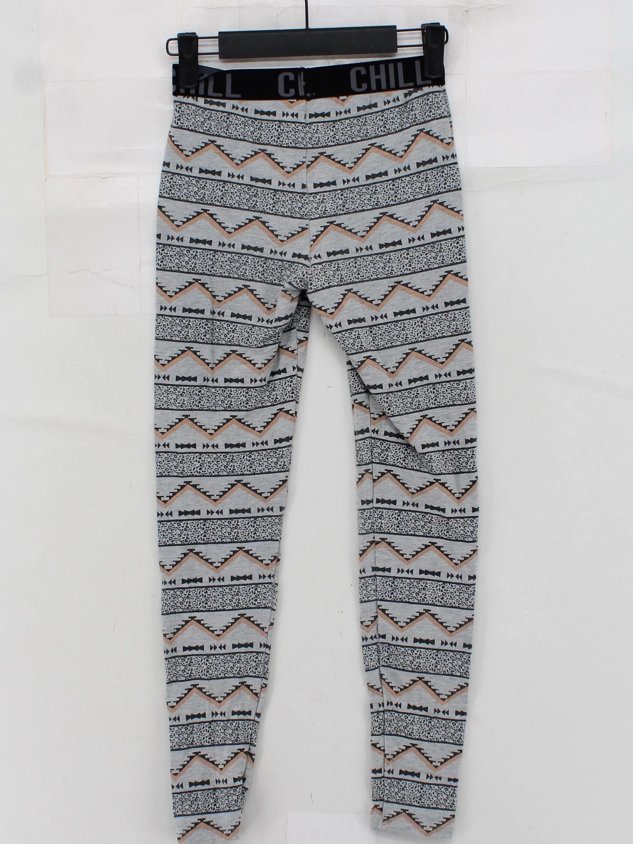 Undiz Women's Leggings XS Grey Cotton with Viscose, Elastane Full length - Image 2