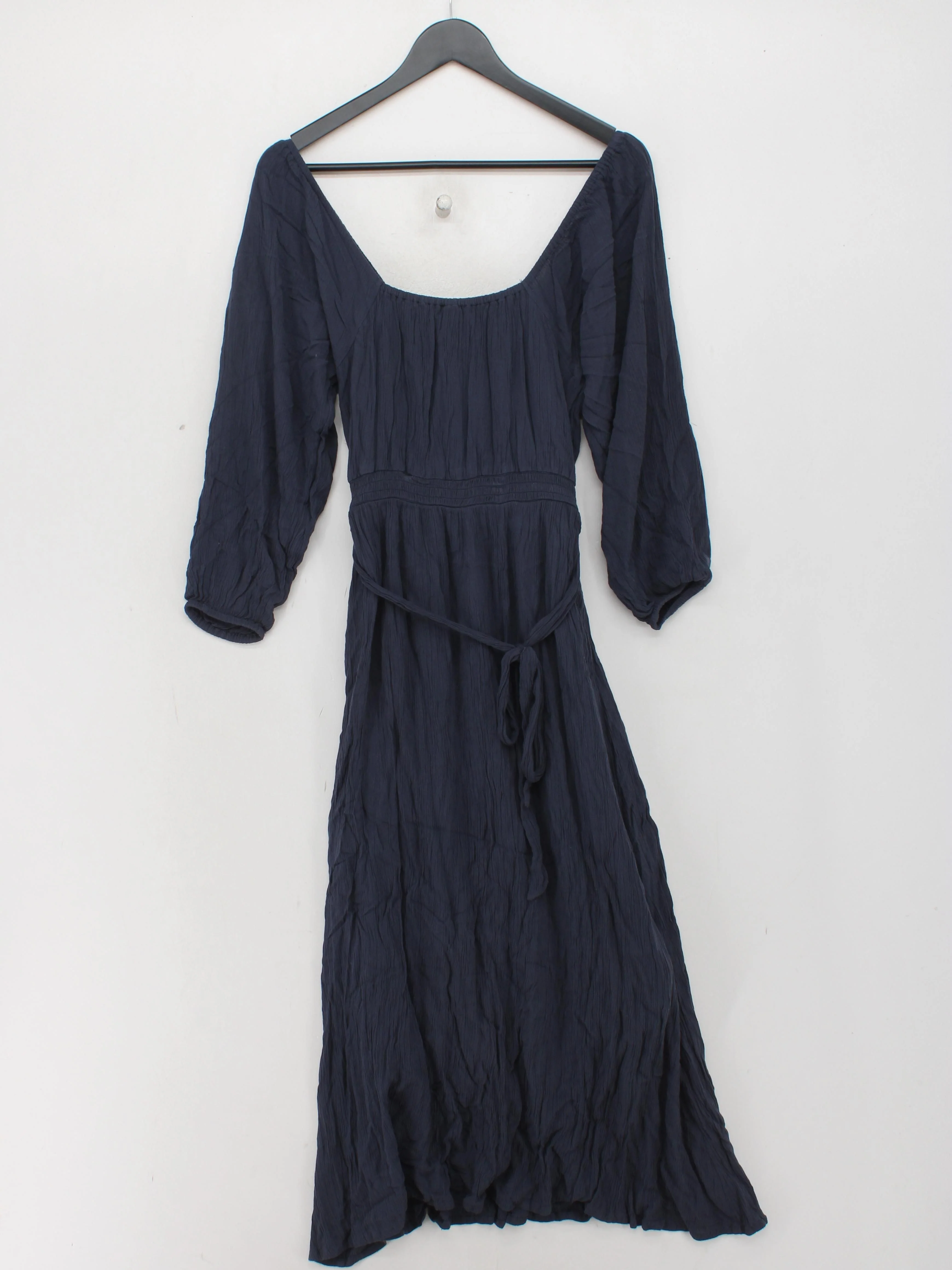 Unfolded Maxi Dress UK10 in Blue - Image 2
