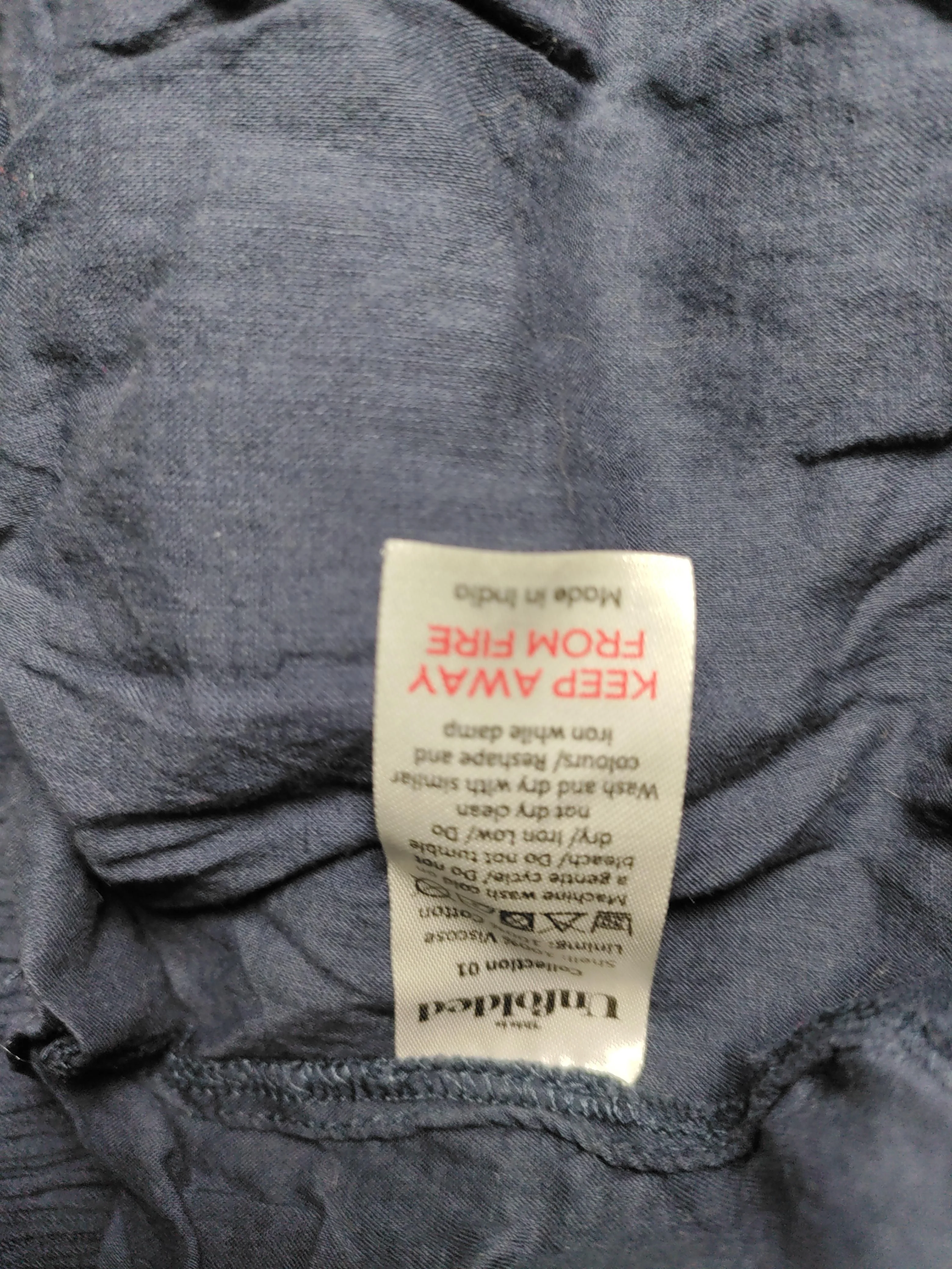 Unfolded Maxi Dress UK10 in Blue - Image 6