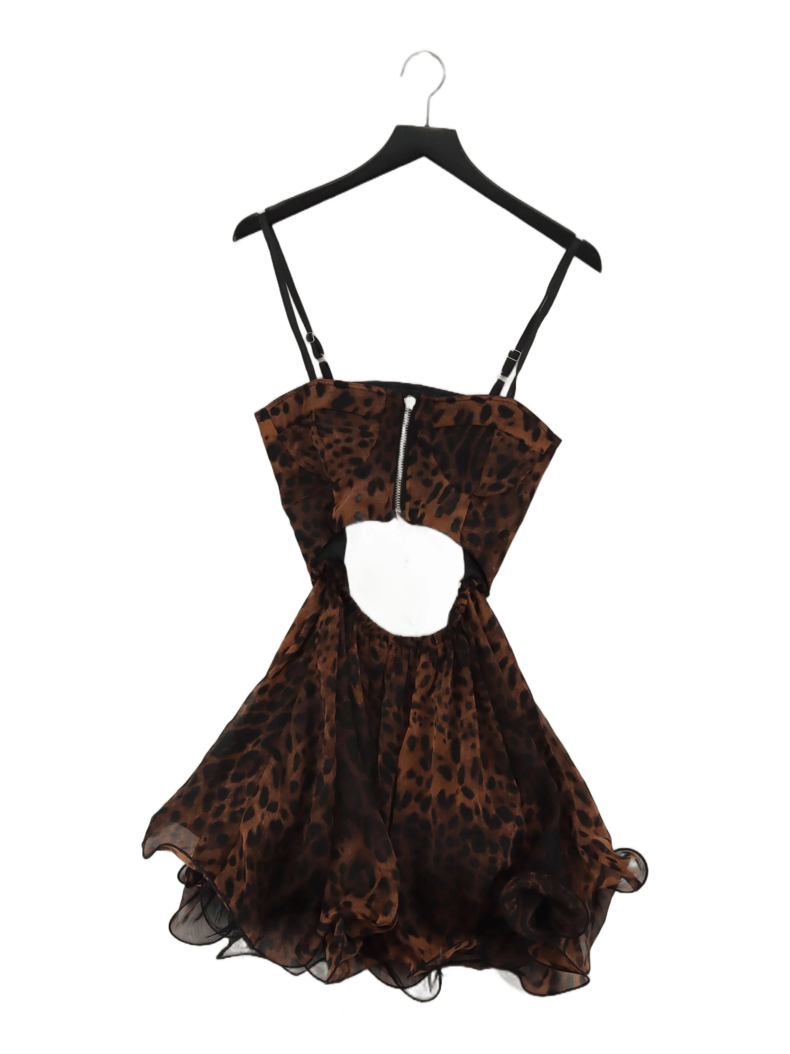 Unif Mini Dress M in Brown