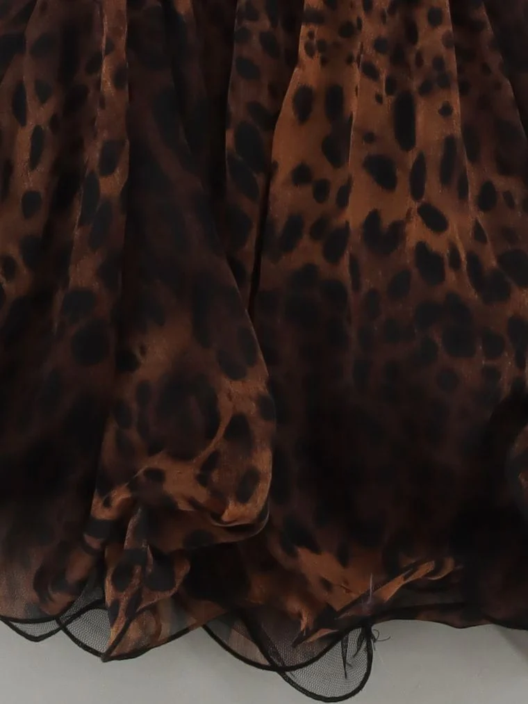 Unif Mini Dress M in Brown - Image 4