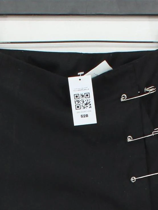 Unif Women's Mini Skirt S Black 100% Polyester Short Mini - Image 3