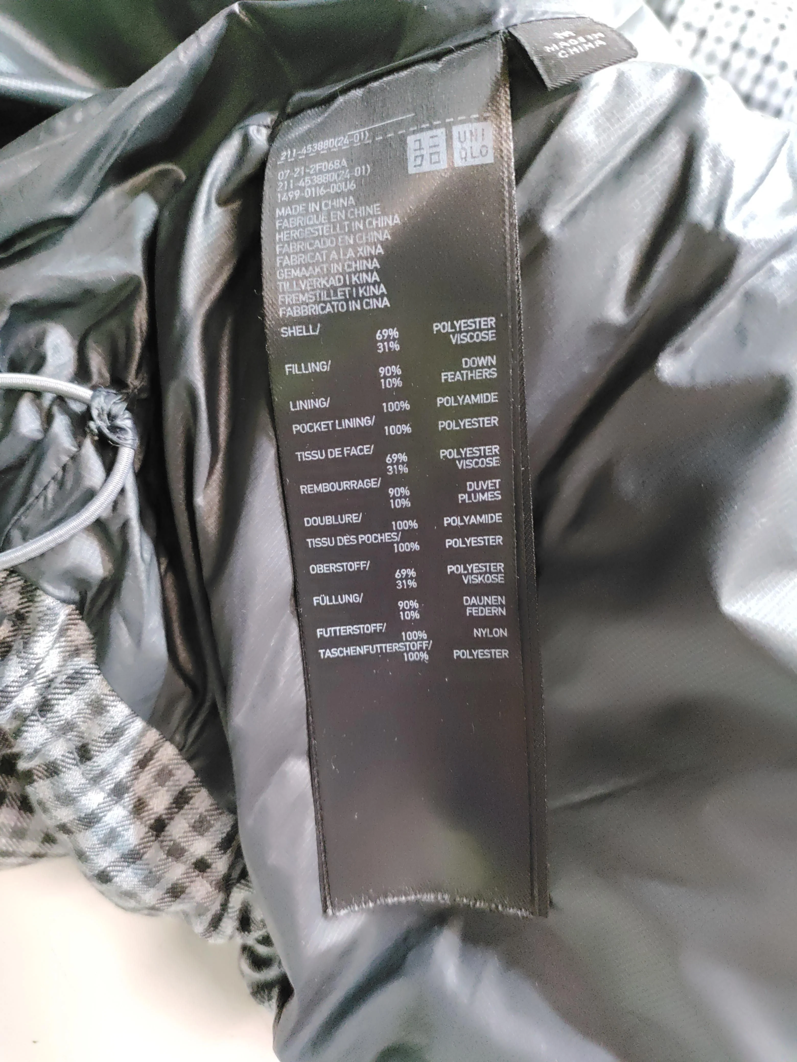 Uniqlo Bomber Jacket jacket grey - Image 6