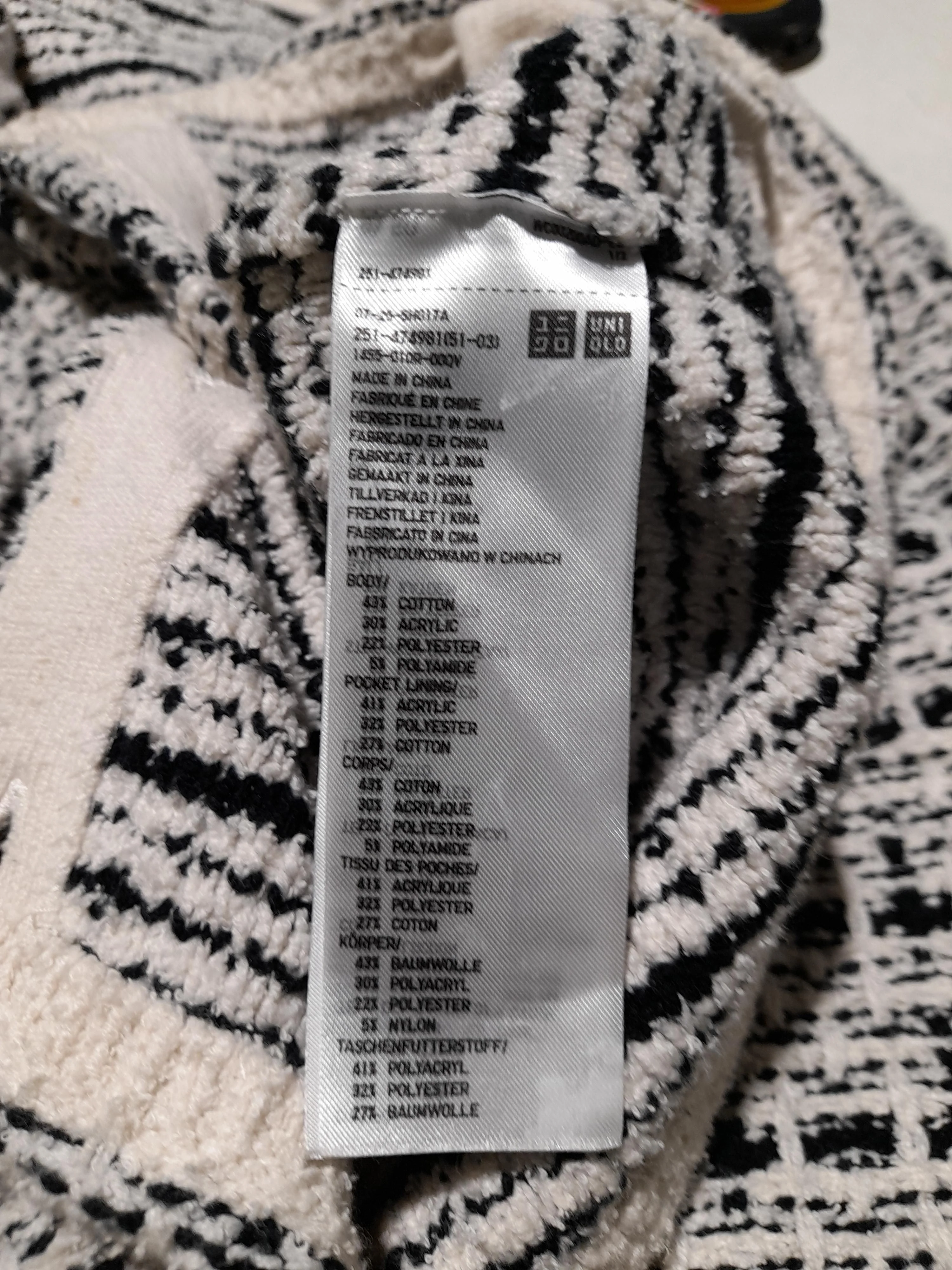 Uniqlo Bomber Jacket jacket multi - Image 6