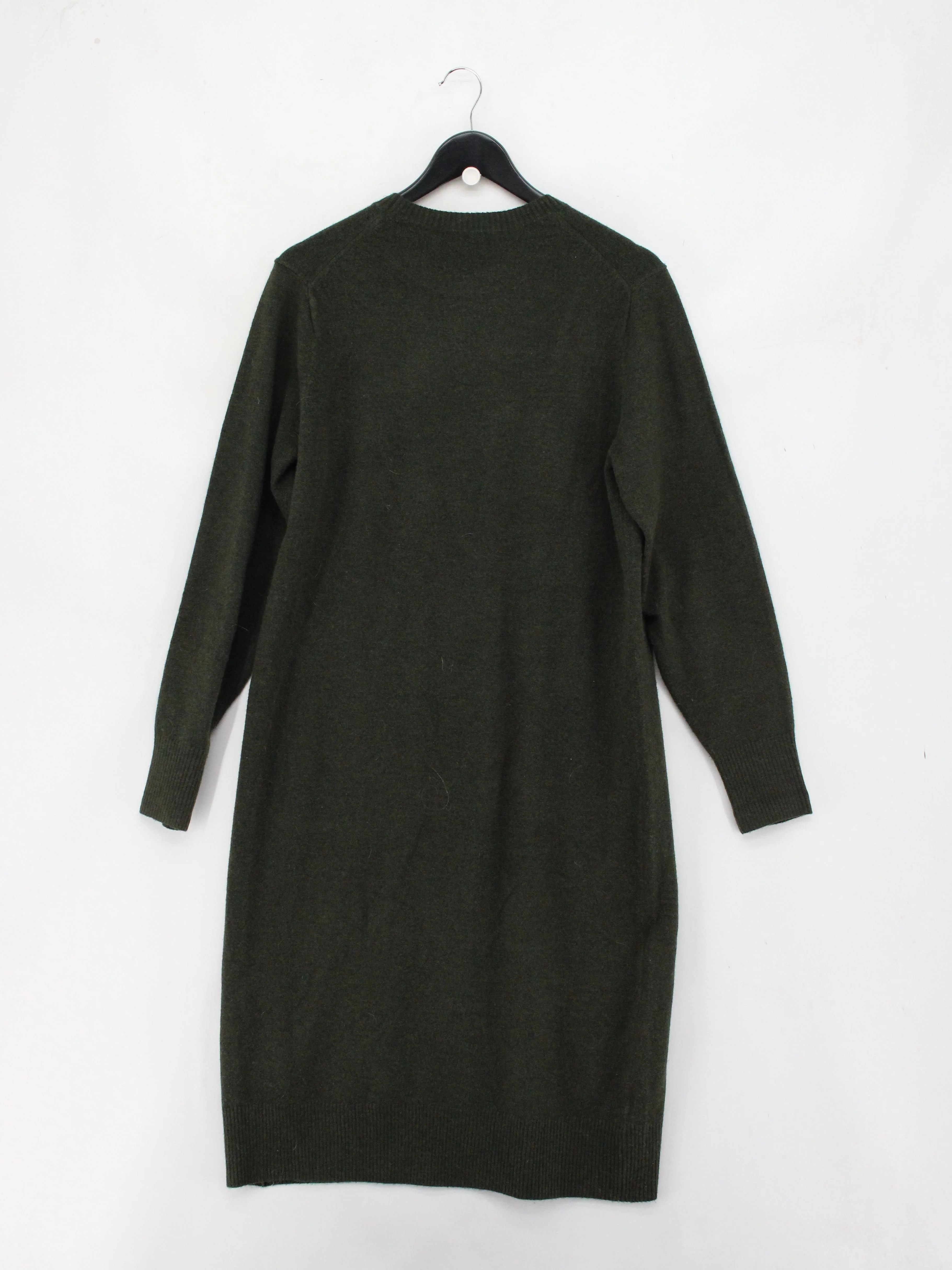 Uniqlo Jumper Midi Dress M in Green - Image 2