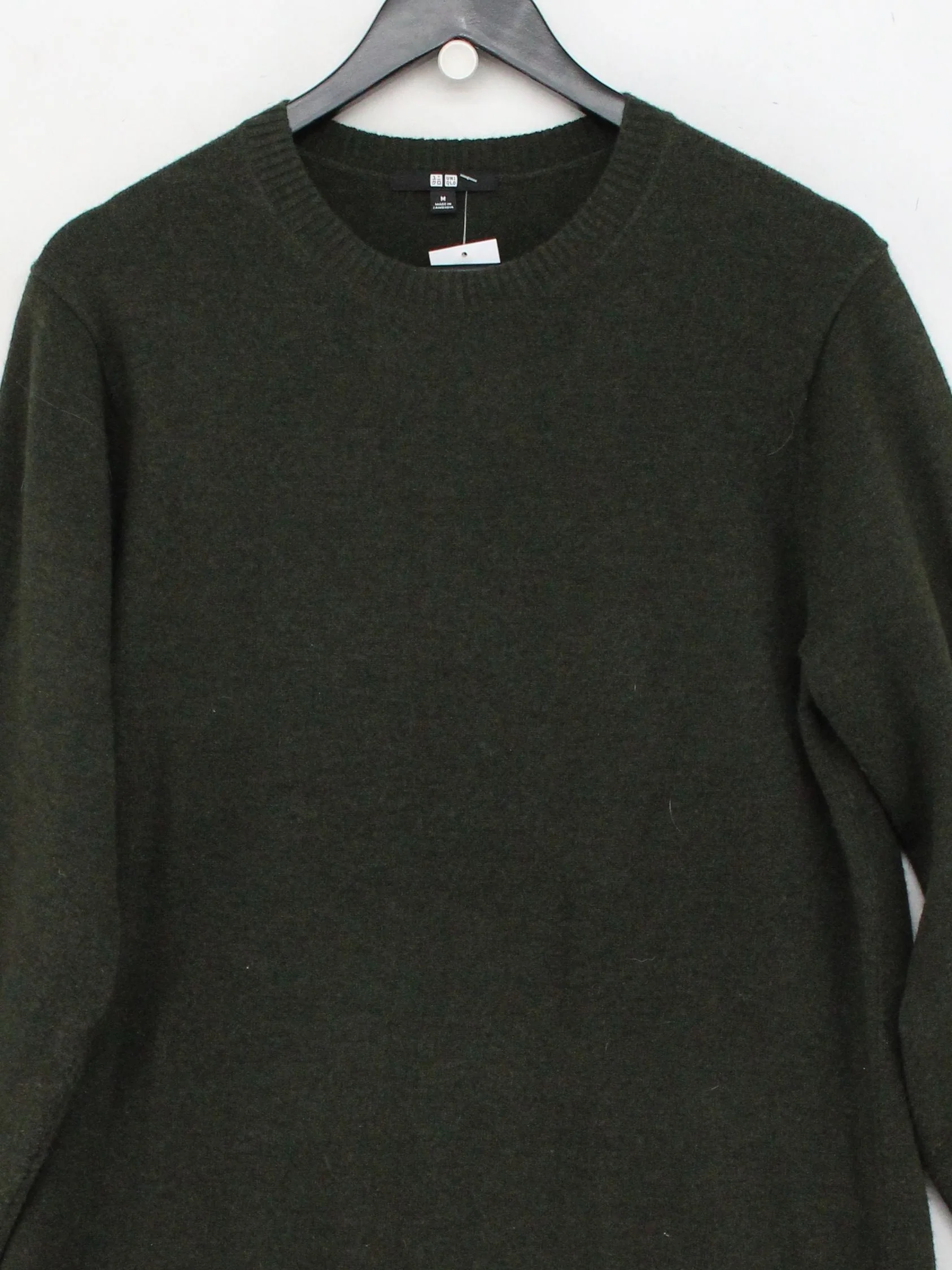 Uniqlo Jumper Midi Dress M in Green - Image 3