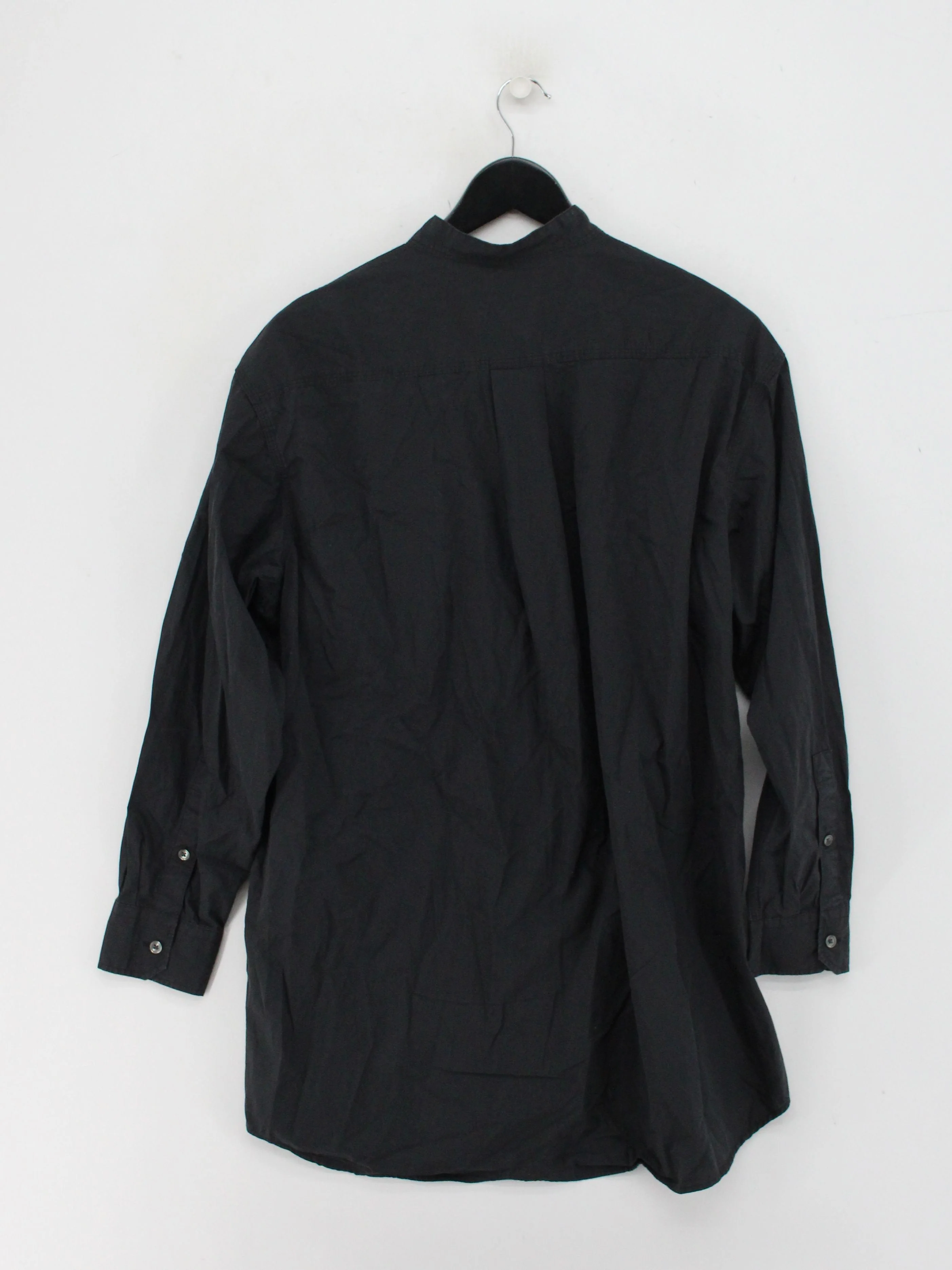 Uniqlo & Lemaire Men's Shirt XS Black 100% Cotton Basic - Image 2