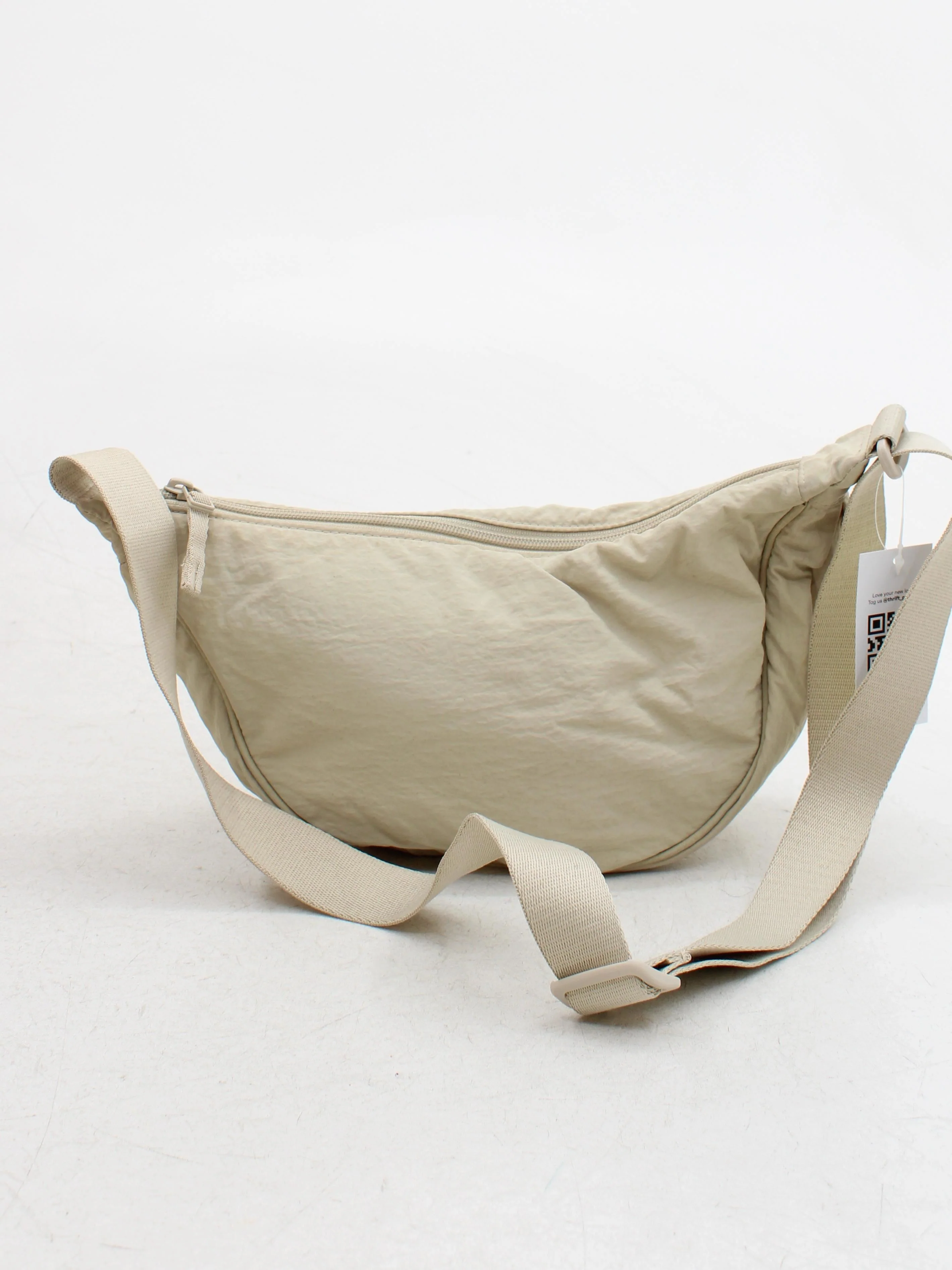 Uniqlo Men's Bag Cream Polyamide with Polyester Belt Bag & Waist Pack - Image 2