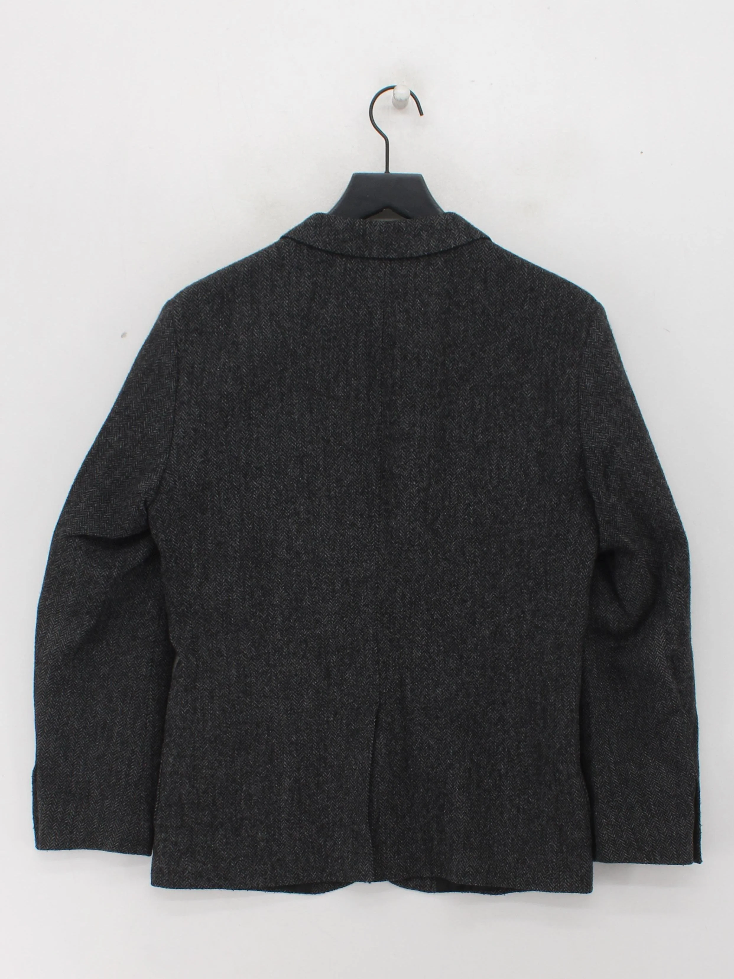 Uniqlo Men's Blazer XS Grey Wool with Polyamide, Polyester Overcoat - Image 2