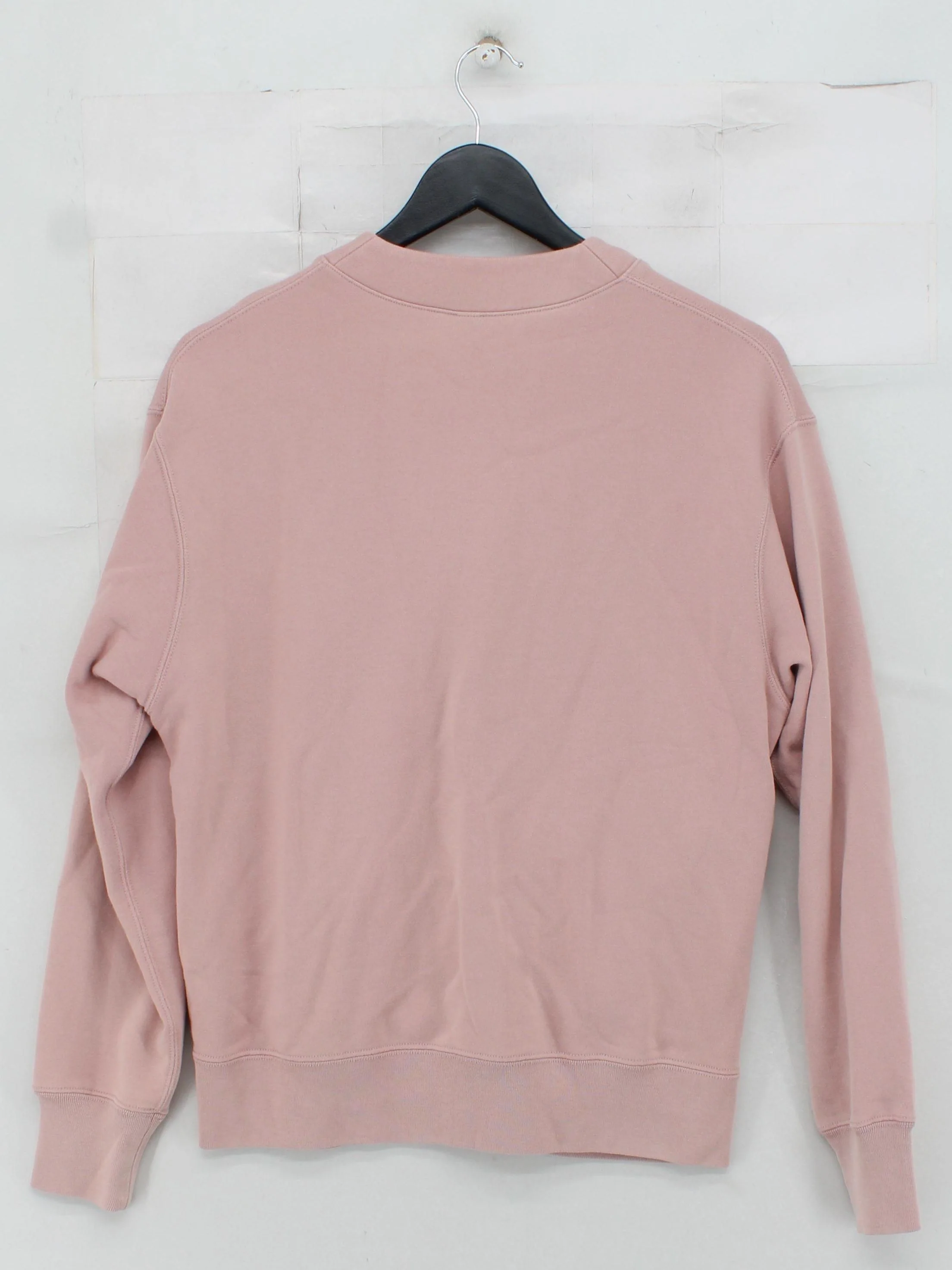 Uniqlo Men's Cardigan S Pink Cotton with Polyester V-Neck Cardigan - Image 2