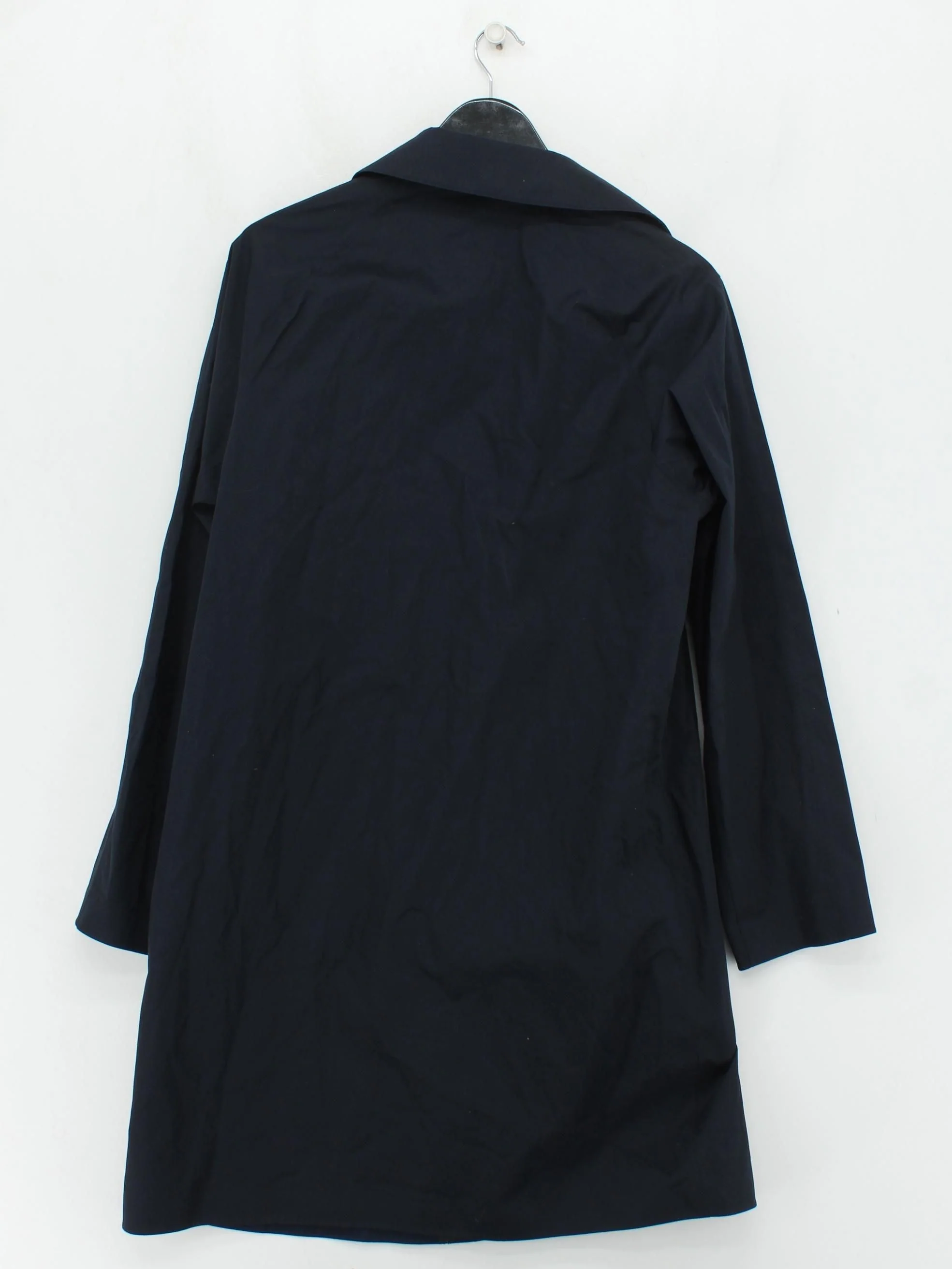 Uniqlo Men's Coat S Blue 100% Other Trench Coat - Image 2