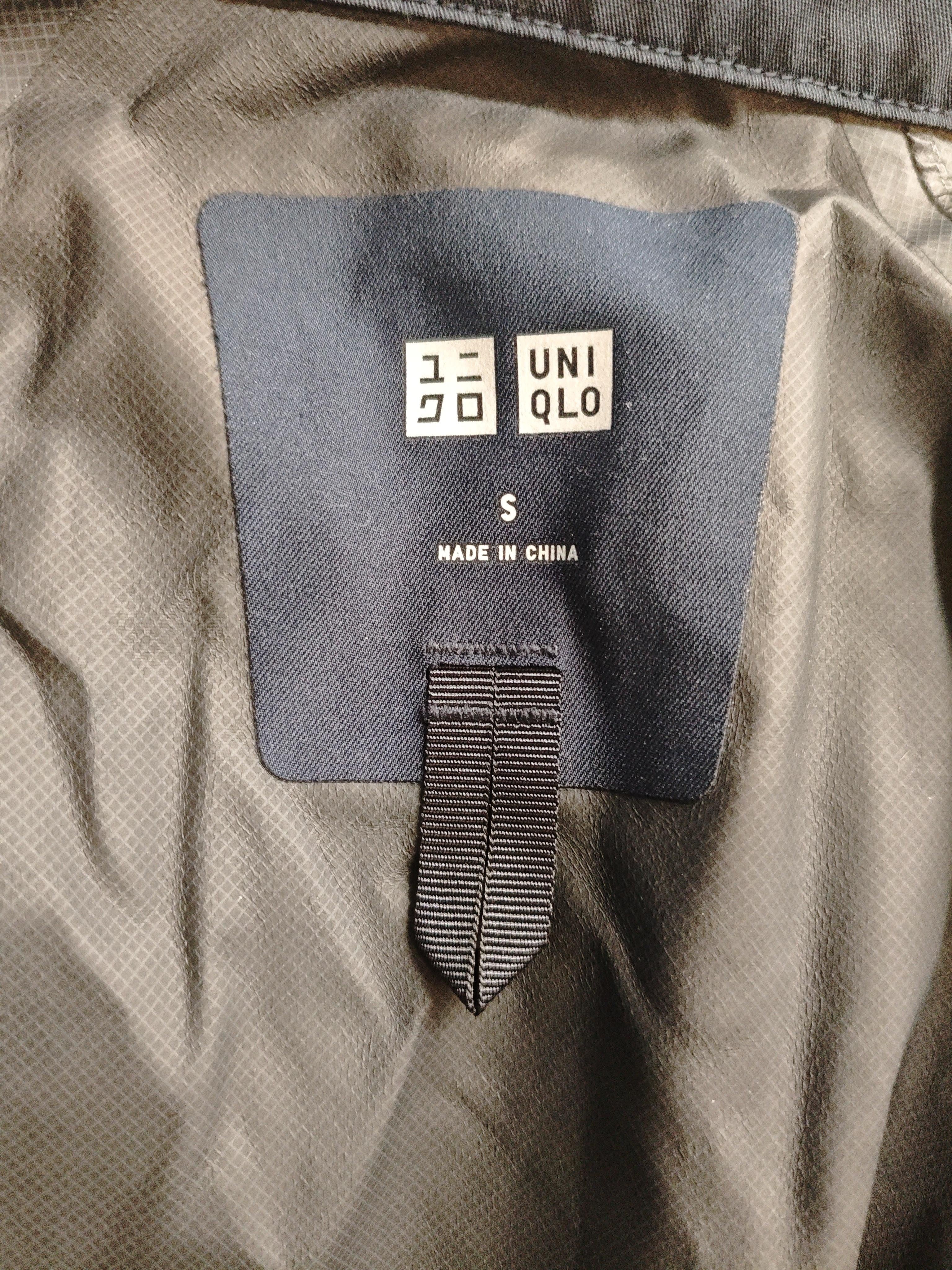 Uniqlo Men's Coat S Blue 100% Other Trench Coat - Image 5