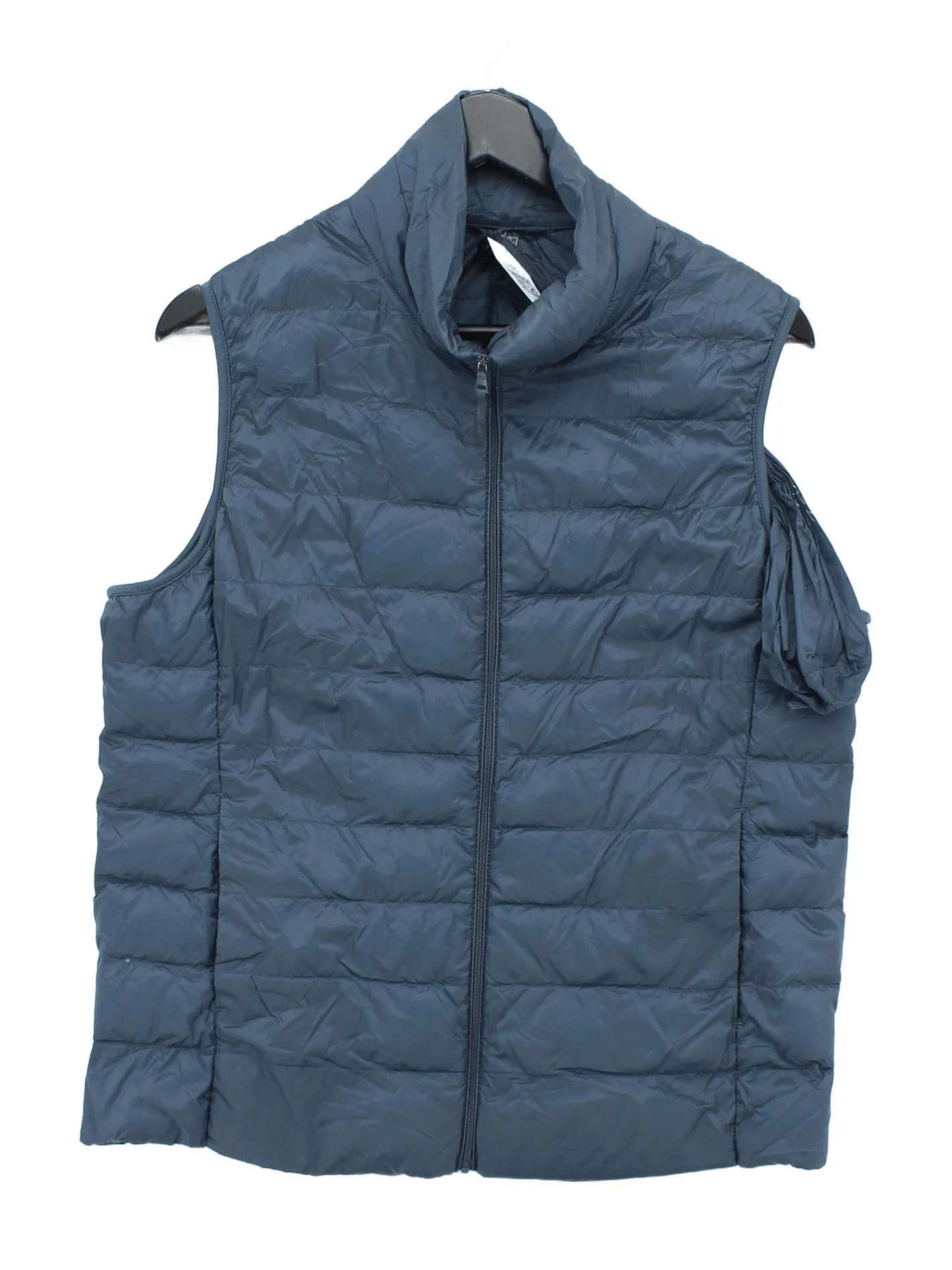 Uniqlo Men's Coat XL Blue Polyamide with Other Overcoat