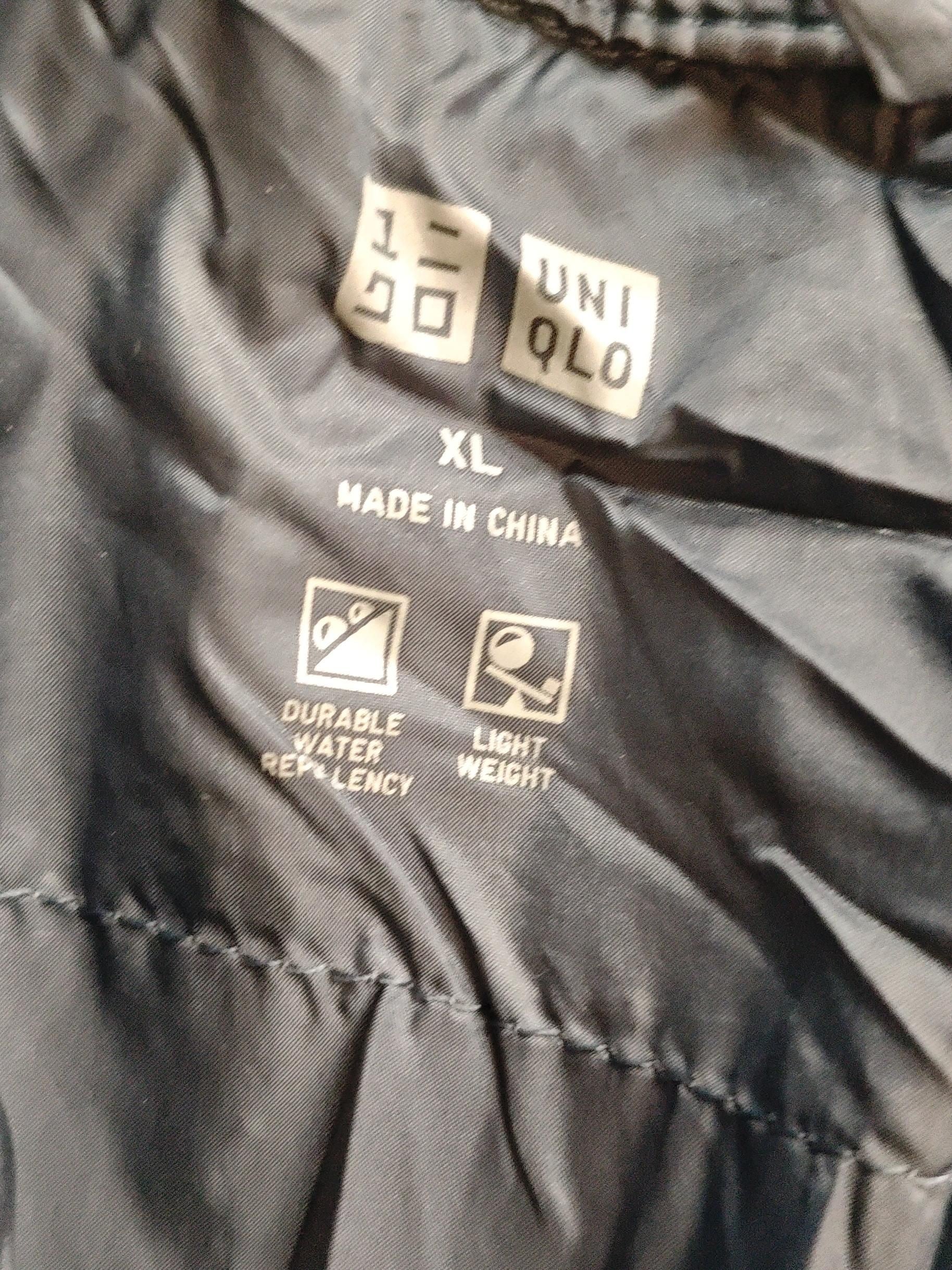 Uniqlo Men's Coat XL Blue Polyamide with Other Overcoat - Image 5