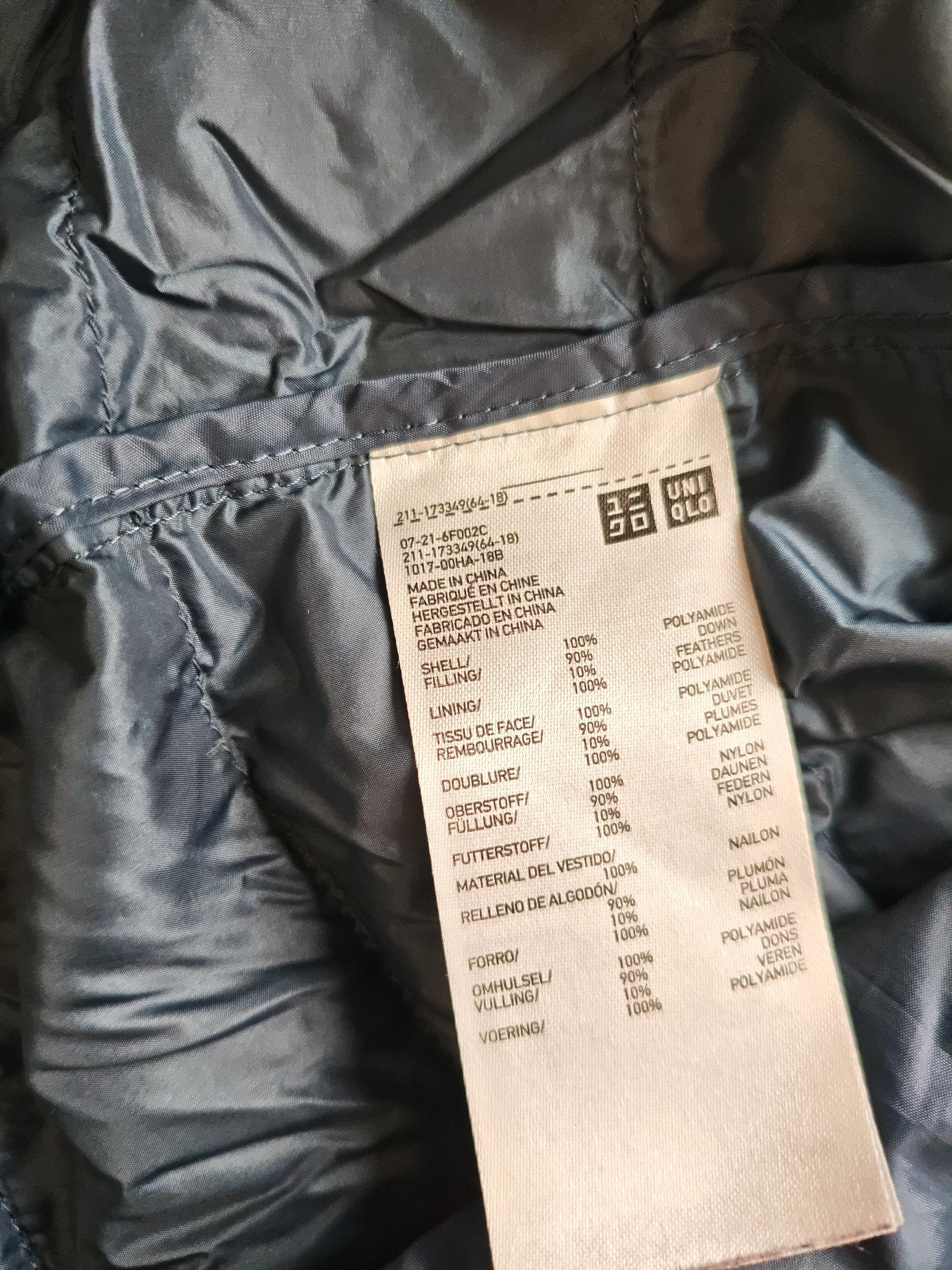 Uniqlo Men's Coat XL Blue Polyamide with Other Overcoat - Image 6