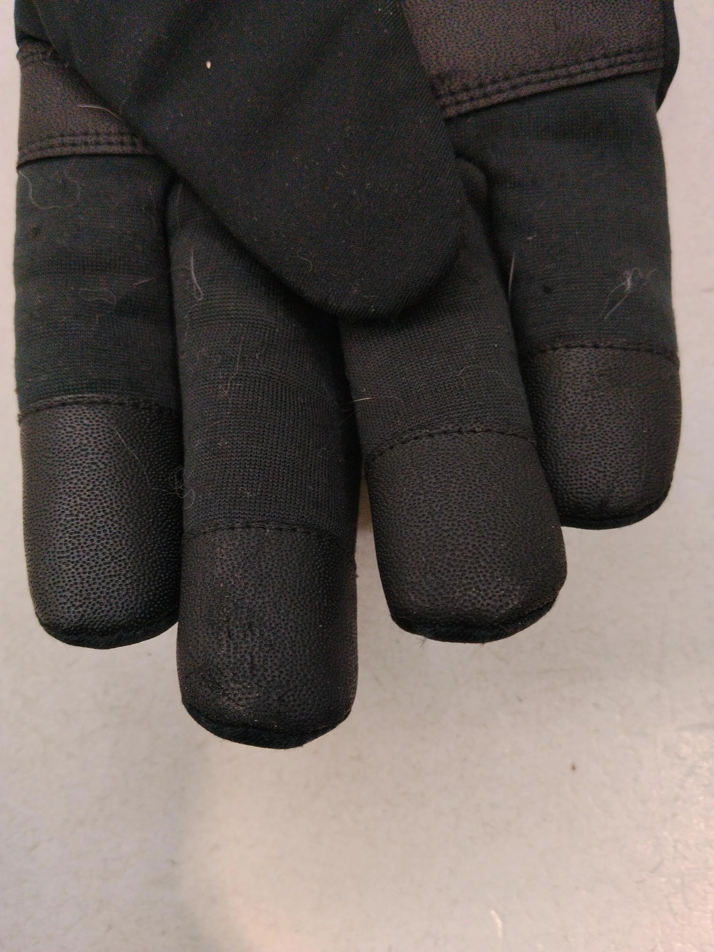 Uniqlo Men's Gloves M Black Polyester with Spandex, Rayon Glove - Image 4
