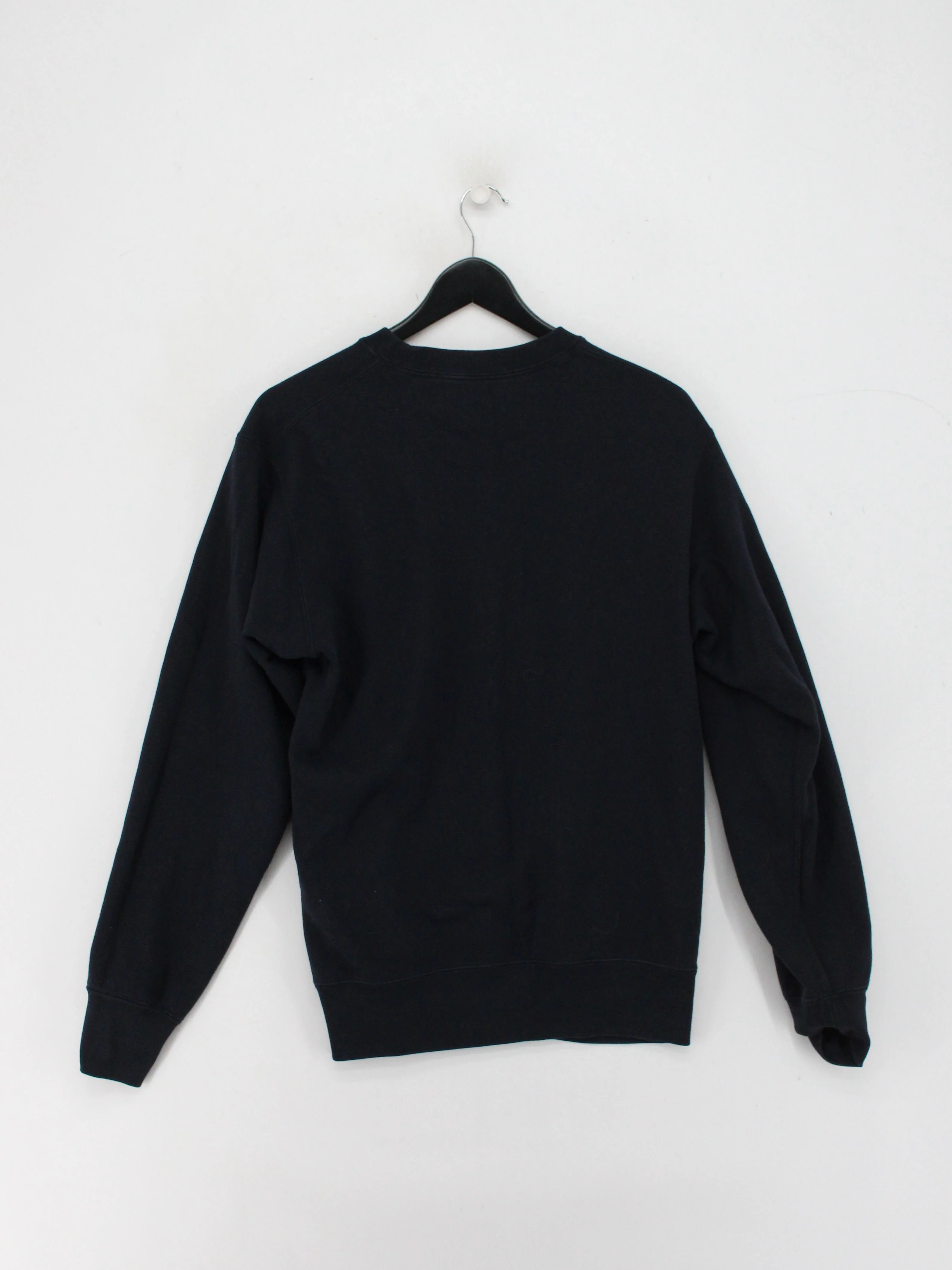 Uniqlo Men's Hoodie M Blue Cotton with Polyester Pullover - Image 2
