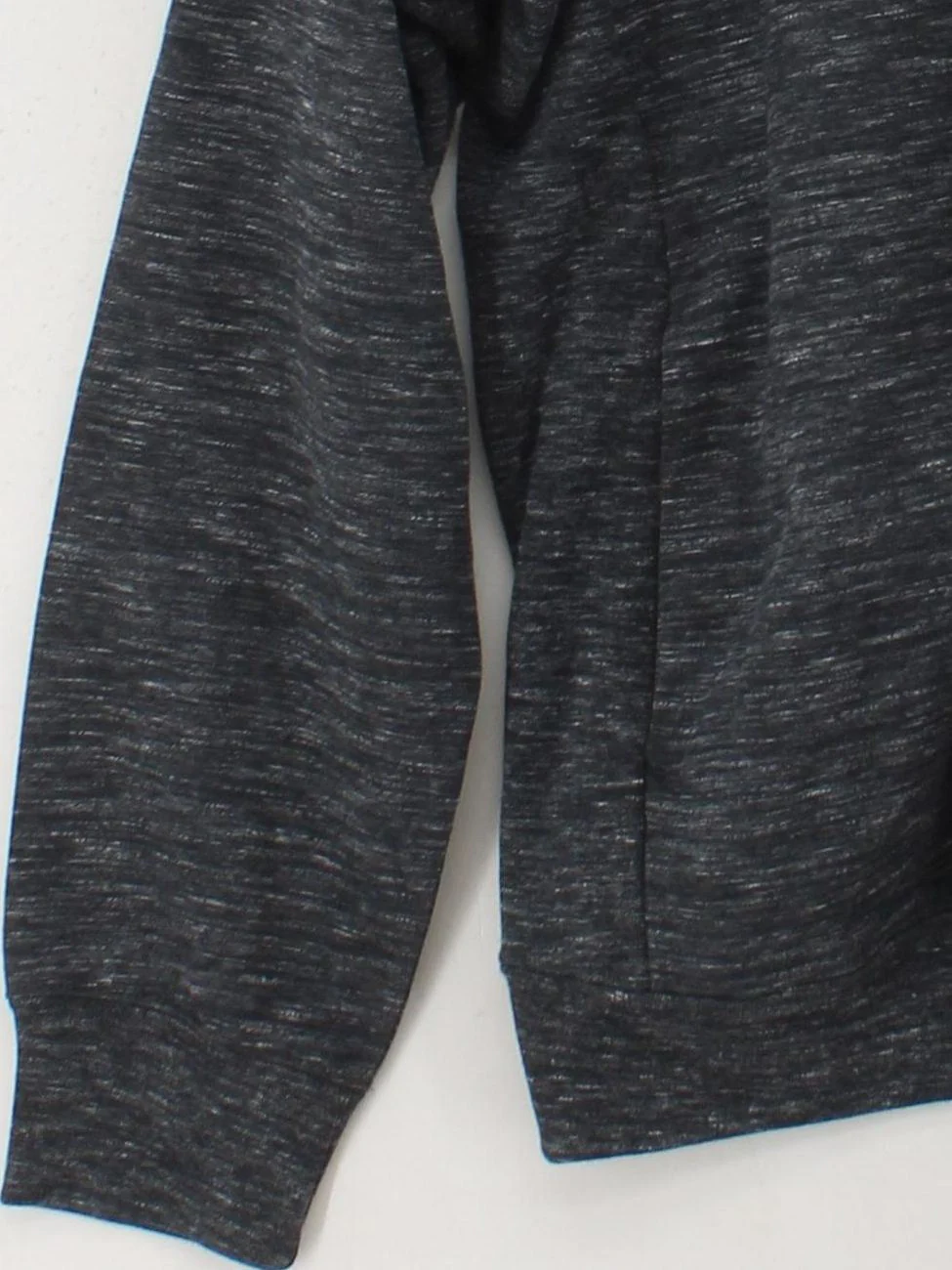 Uniqlo Men's Hoodie S Grey Polyester with Cotton Pullover - Image 4