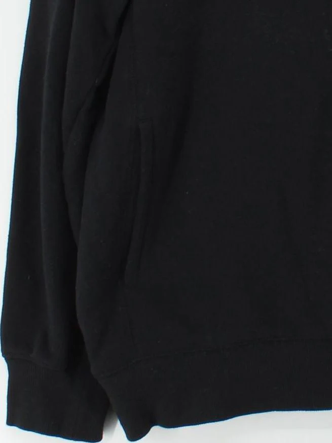 Uniqlo Men's Hoodie XL Black Cotton with Polyester, Spandex Pullover - Image 4