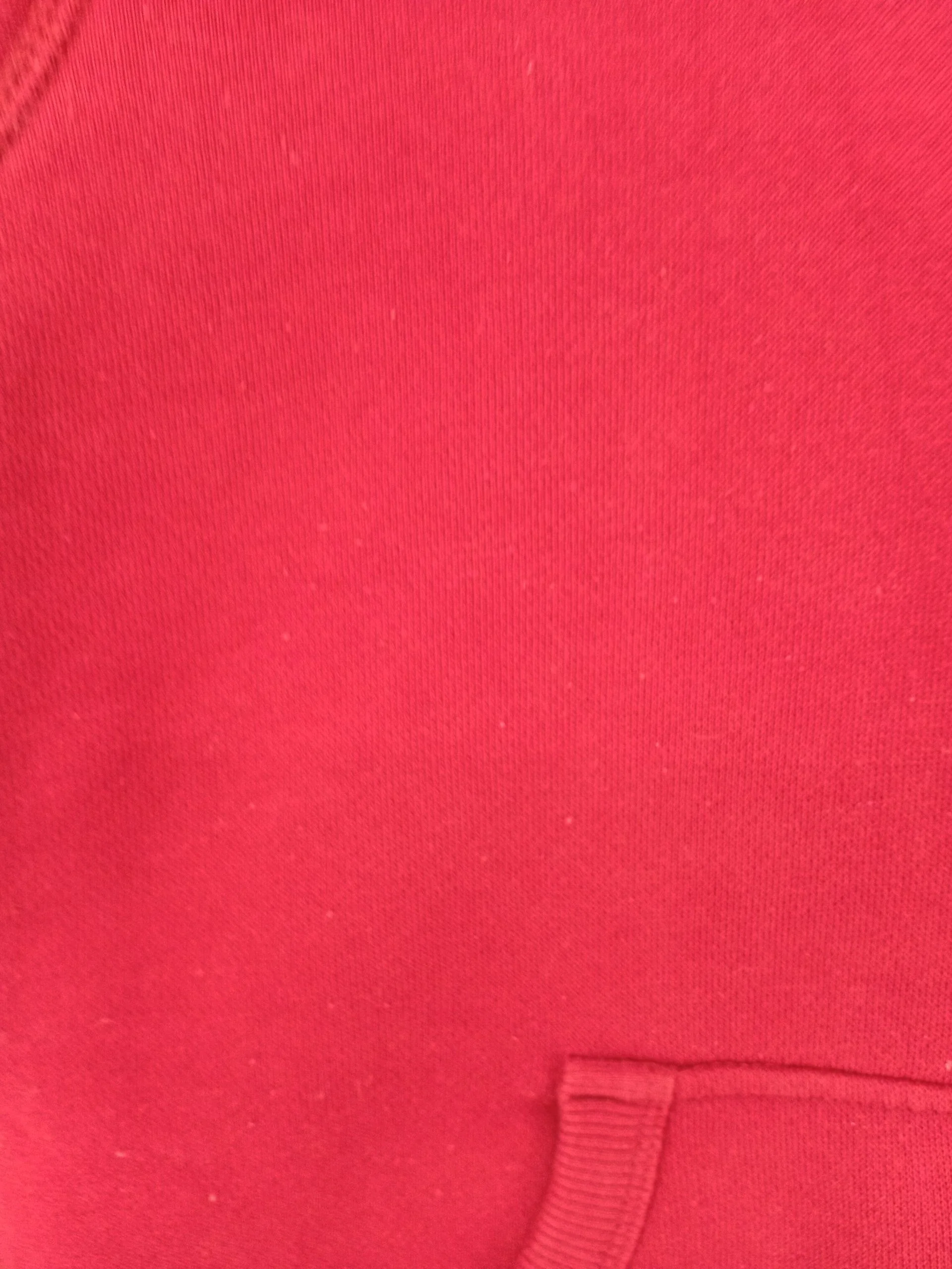 Uniqlo Men's Hoodie XS Red Cotton with Polyester, Elastane Pullover - Image 5