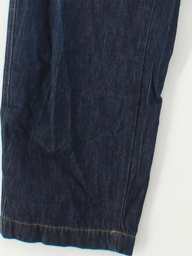 Uniqlo Men's Jeans L Blue 100% Cotton Wide-Leg - Image 4