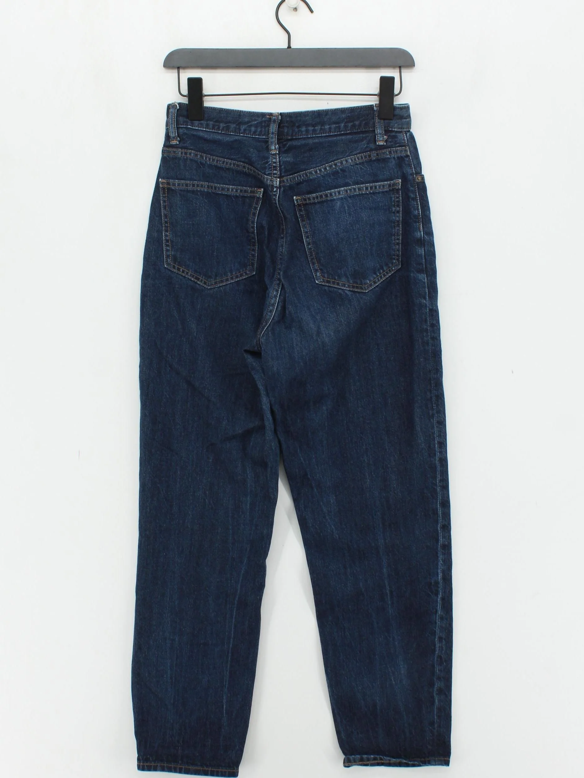 Uniqlo Men's Jeans W 26 in Blue Cotton with Lyocell Modal Straight - Image 2