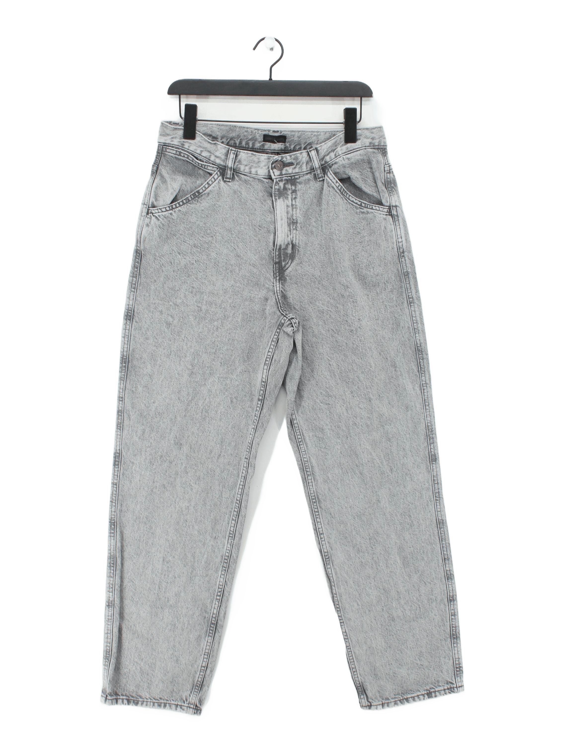 Uniqlo Men's Jeans W 31 in Grey Cotton with Polyester, Cotton Straight