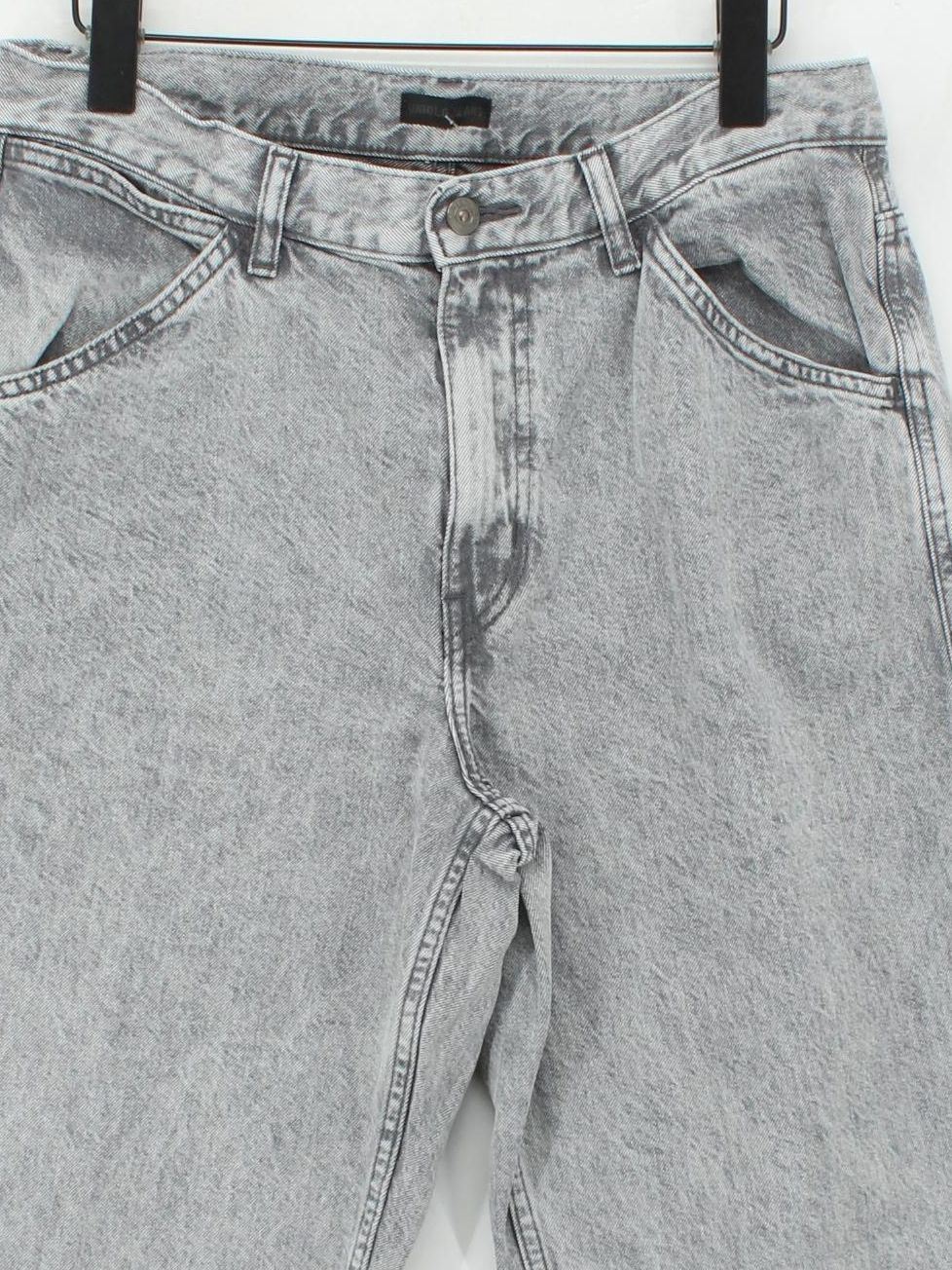 Uniqlo Men's Jeans W 31 in Grey Cotton with Polyester, Cotton Straight - Image 3