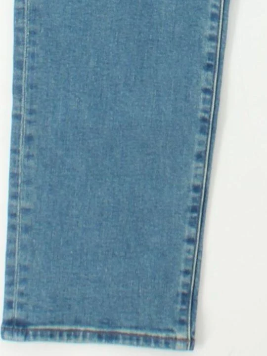 Uniqlo Men's Jeans W 32 in Blue Cotton with Elastane, Polyester Straight - Image 4