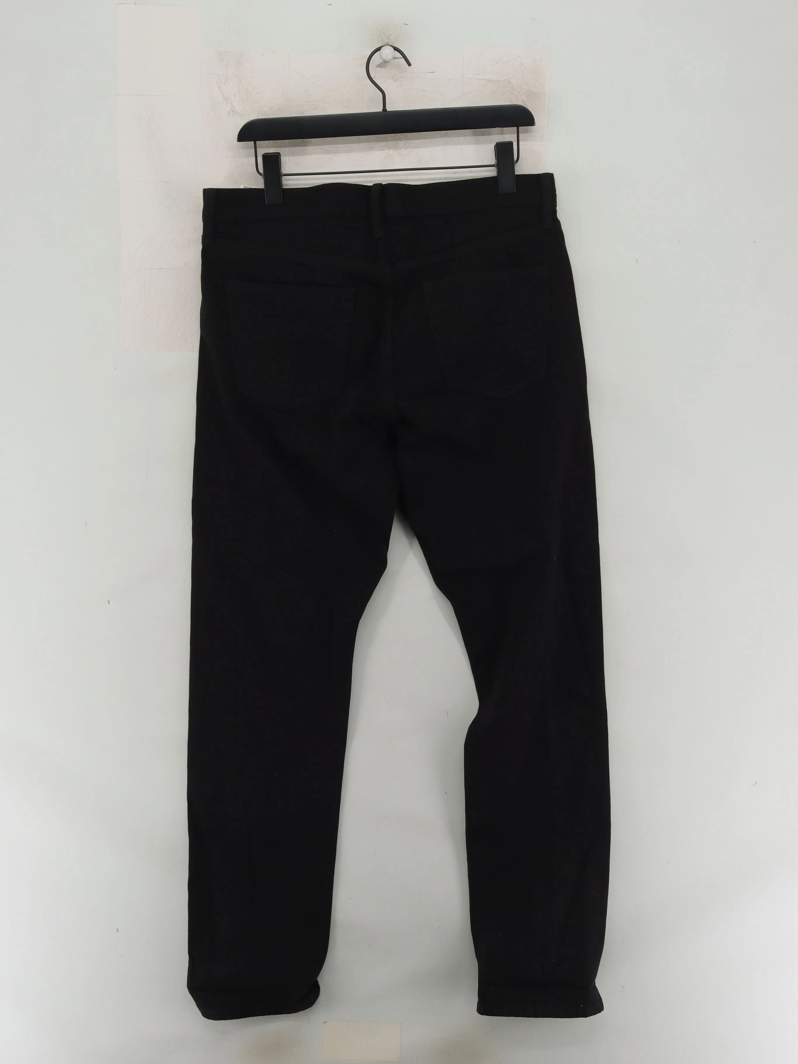 Uniqlo Men's Jeans W 33 in Black Cotton with Elastane Straight New with tags - Image 2