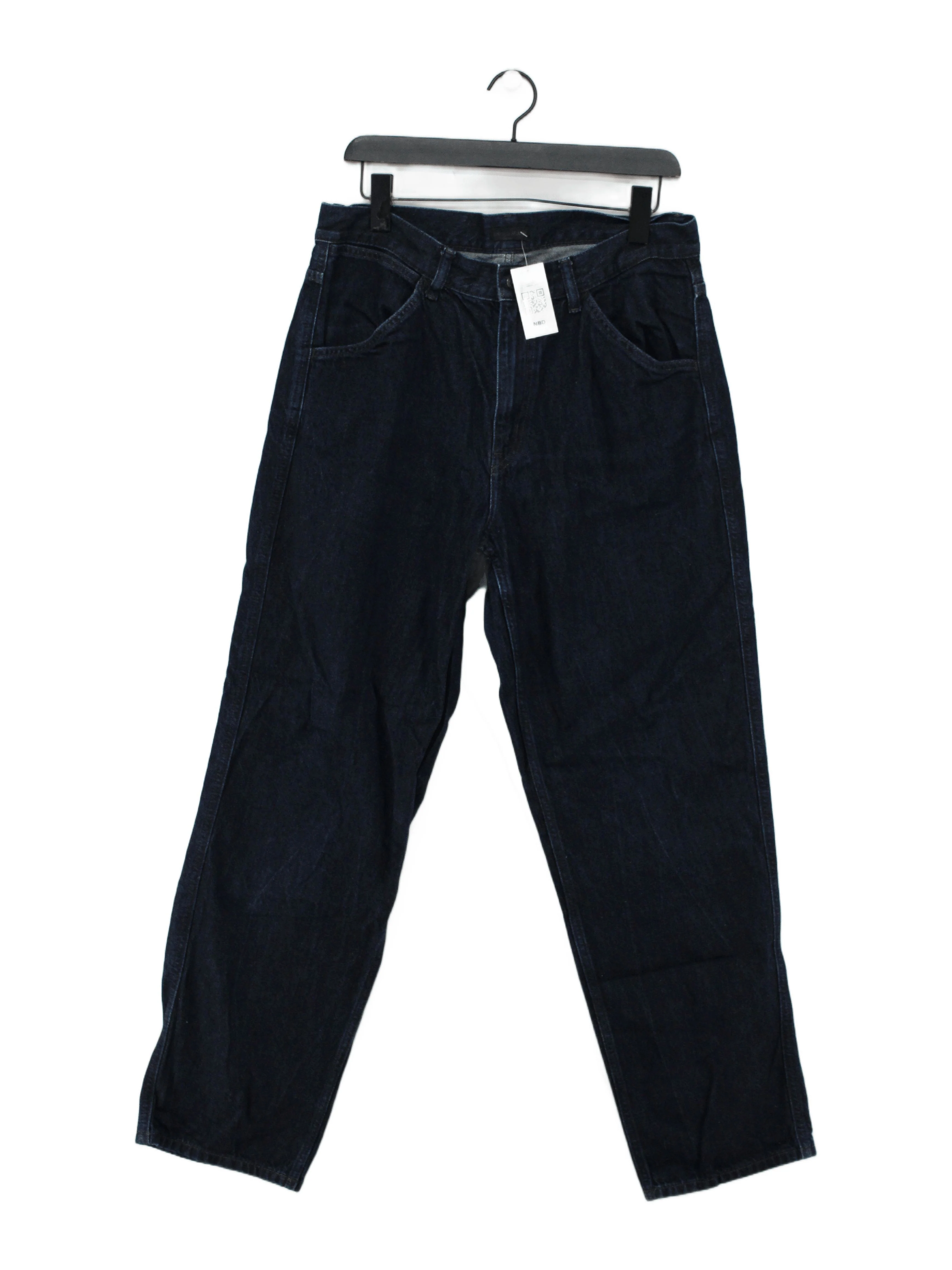 Uniqlo Men's Jeans W 33 in Blue Cotton with Polyester, Cotton Straight