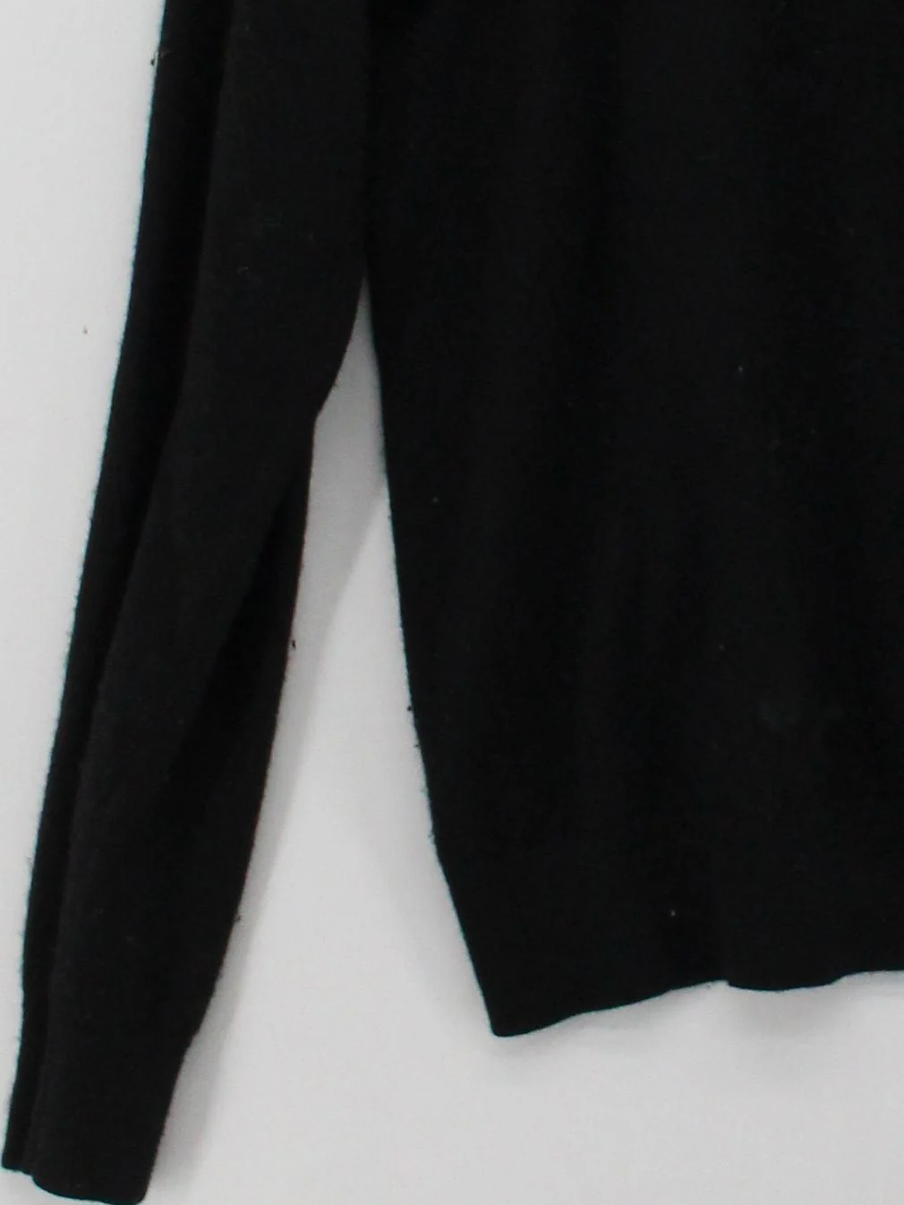Uniqlo Men's Jumper M Black 100% Cashmere Crew Neck Pullover - Image 4