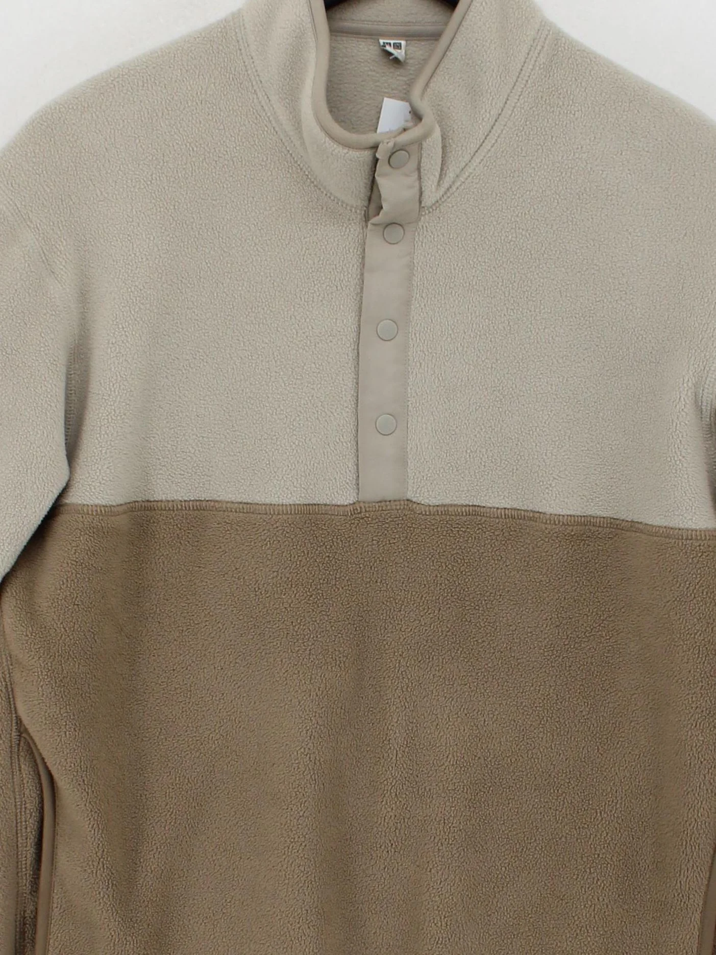 Uniqlo Men's Jumper M Multi 100% Polyester High Neck Pullover - Image 3