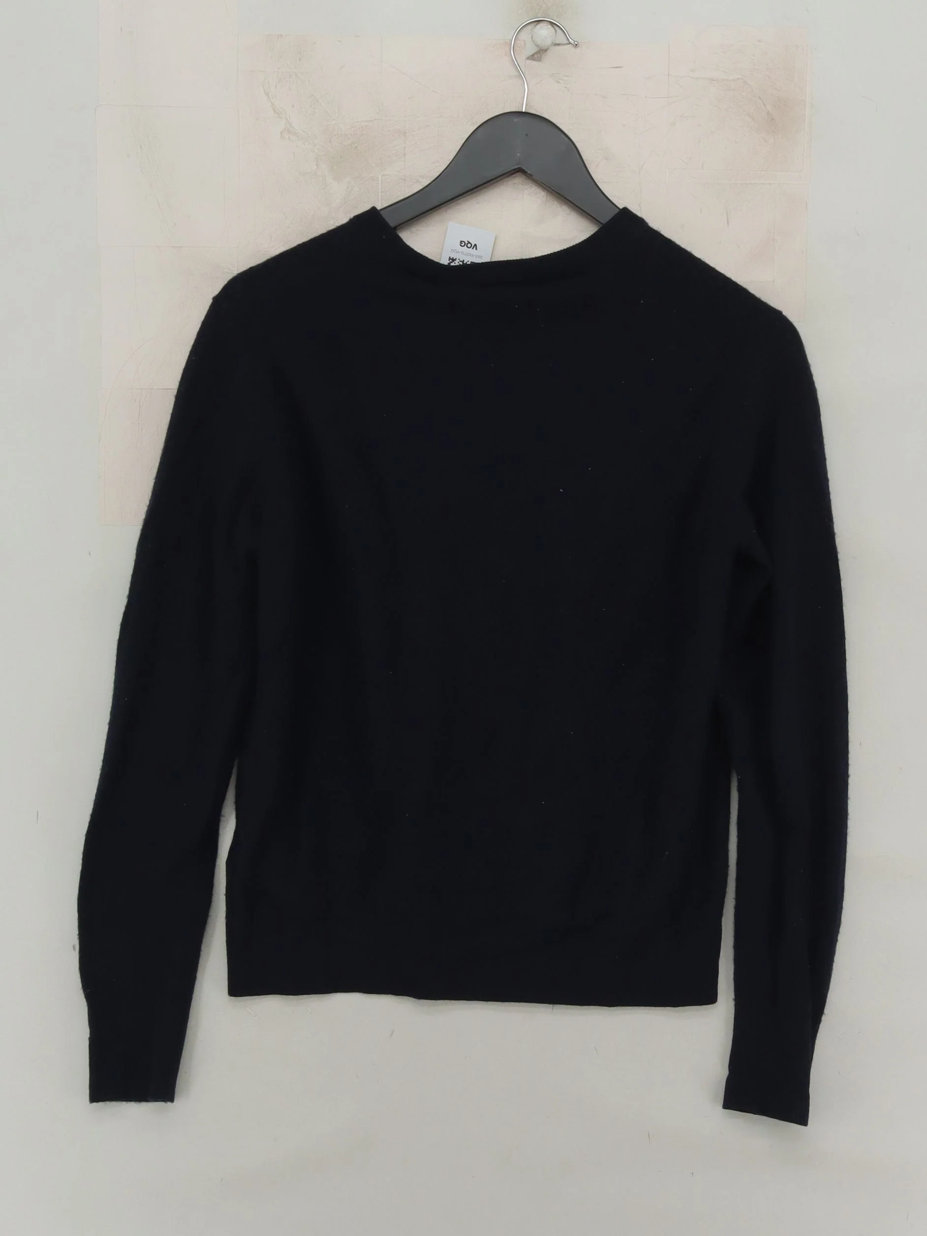 Uniqlo Men's Jumper S Blue 100% Wool Crew Neck Pullover - Image 2